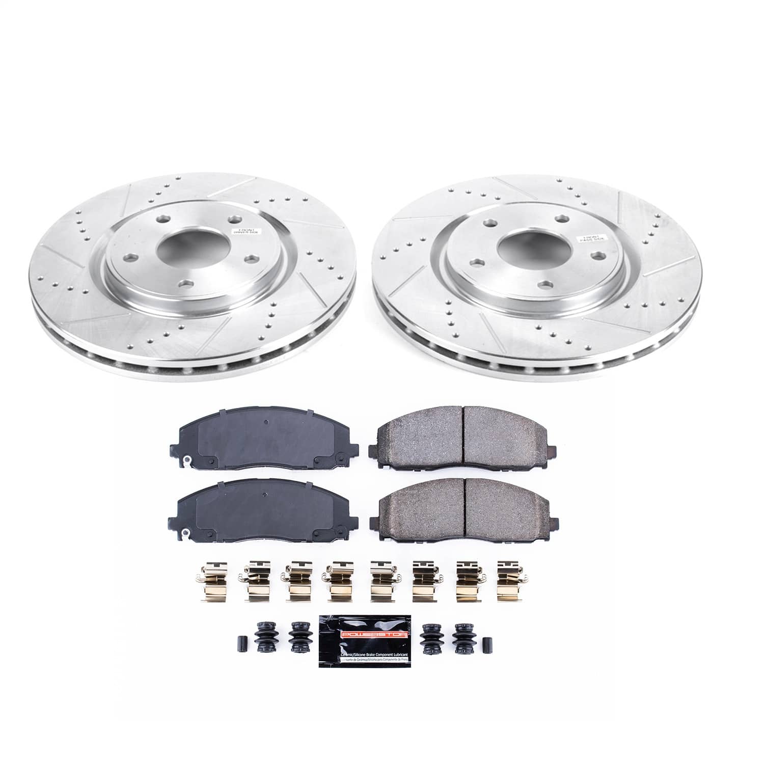 Power Stop - K5959 - Front - Disc Brake Pad and Rotor Kit