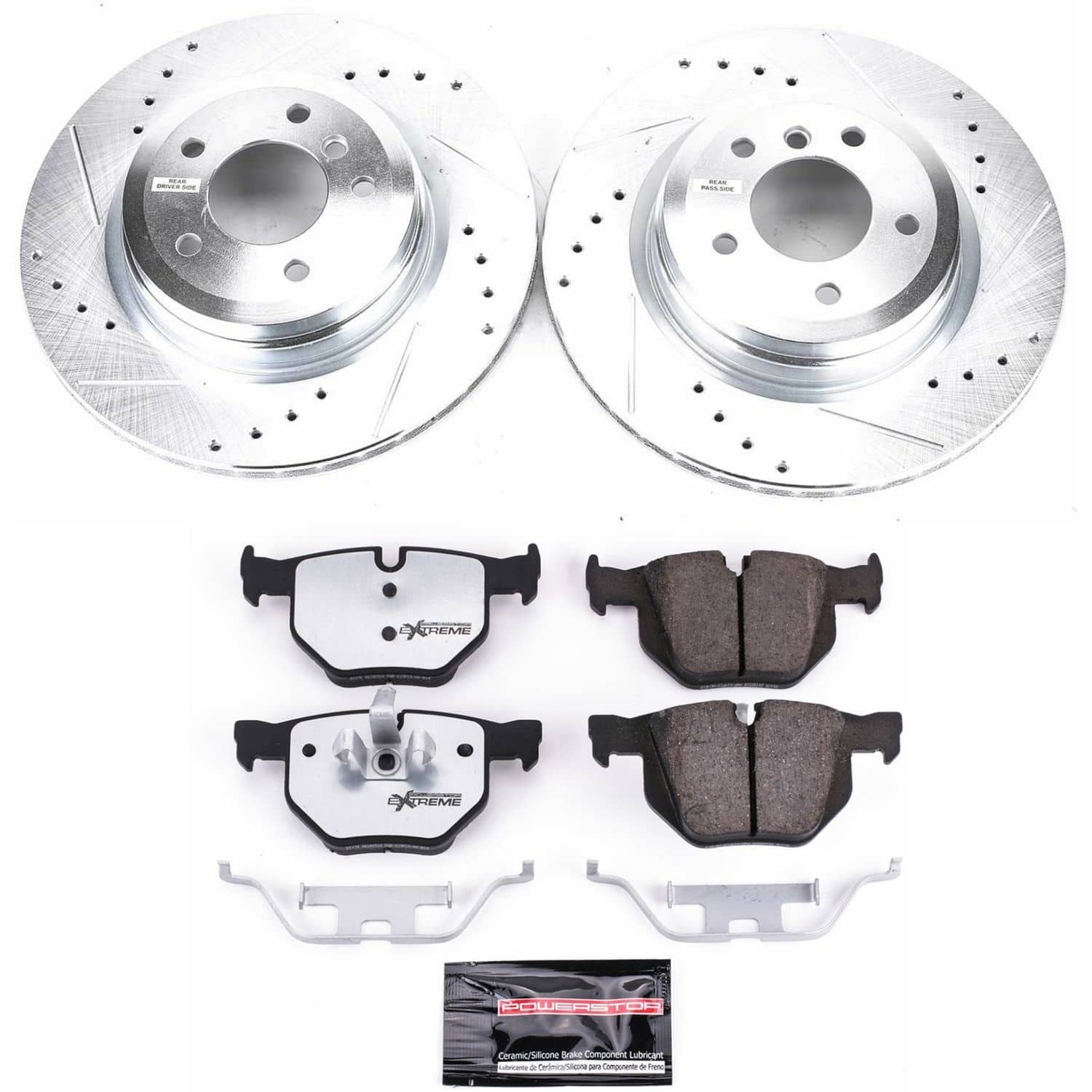 Power Stop - K5982-26 - Rear - Disc Brake Pad and Rotor Kit