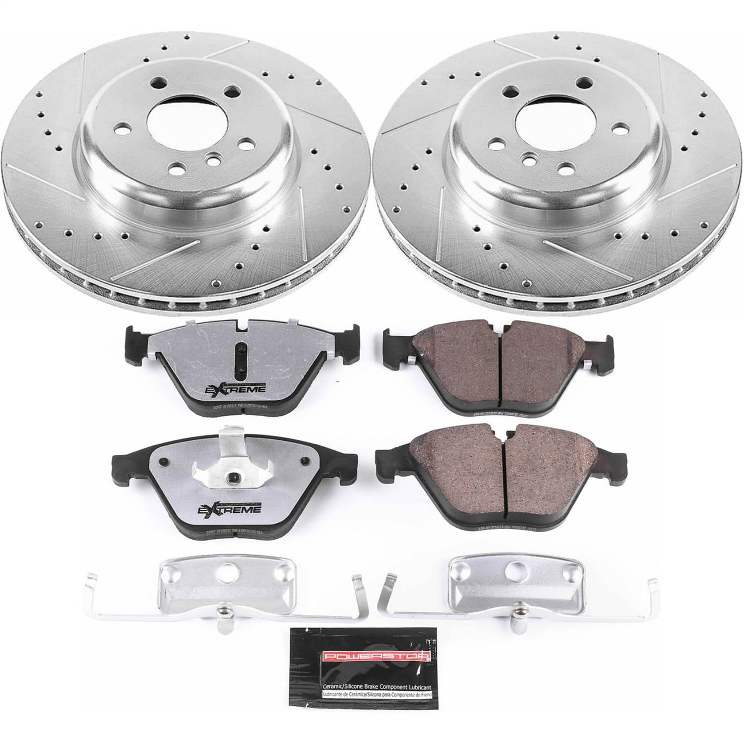 Power Stop - K6020-26 - Front - Disc Brake Pad and Rotor Kit