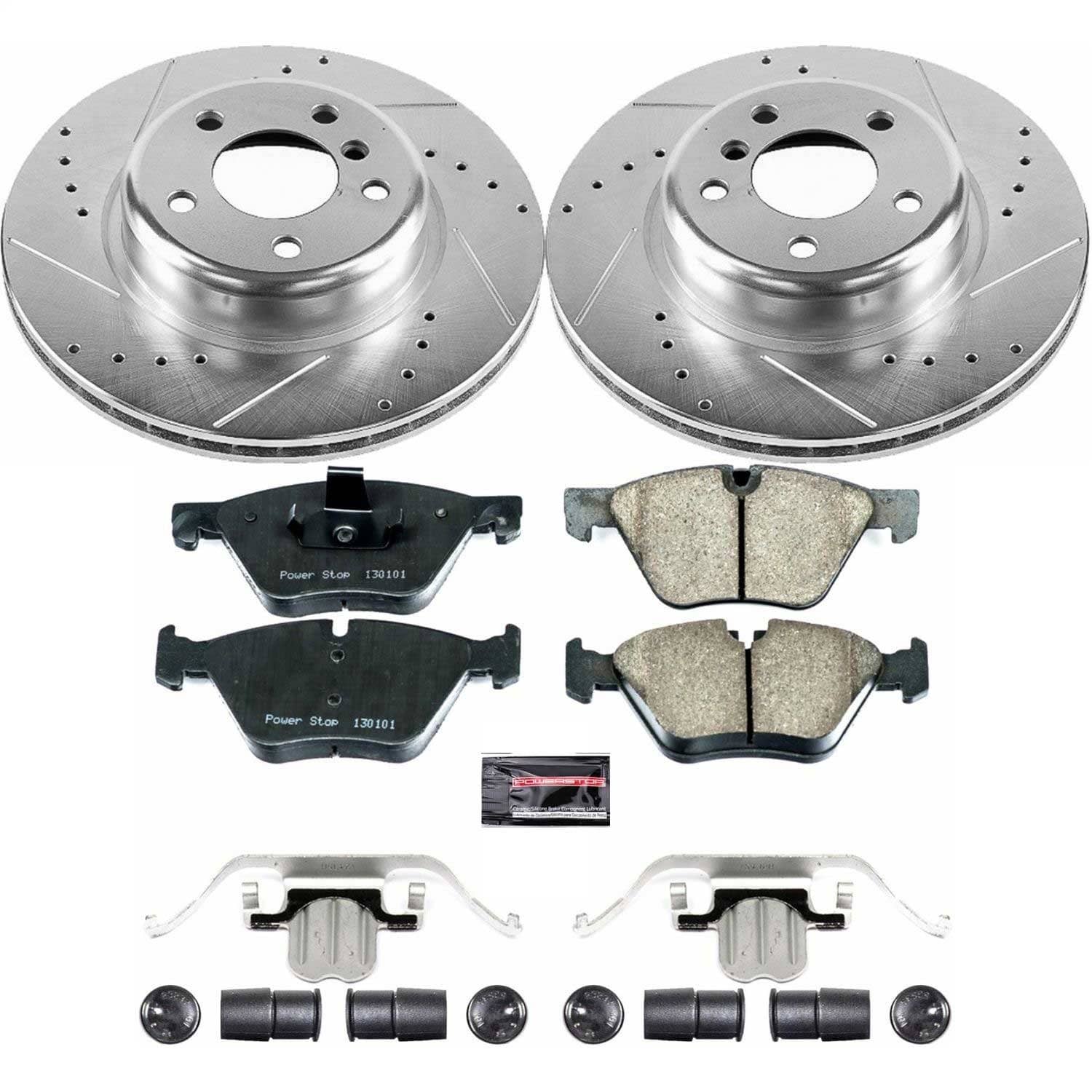 Power Stop - K6032 - Front - Disc Brake Pad and Rotor Kit