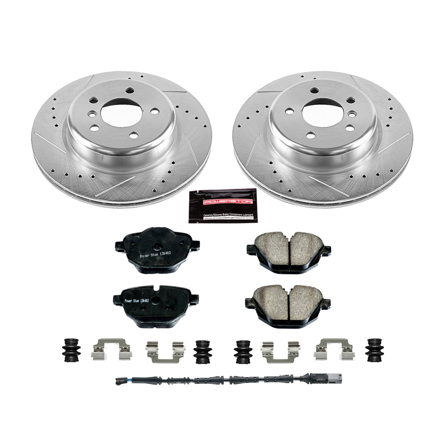 Power Stop - K6034 - Rear - Disc Brake Pad and Rotor Kit