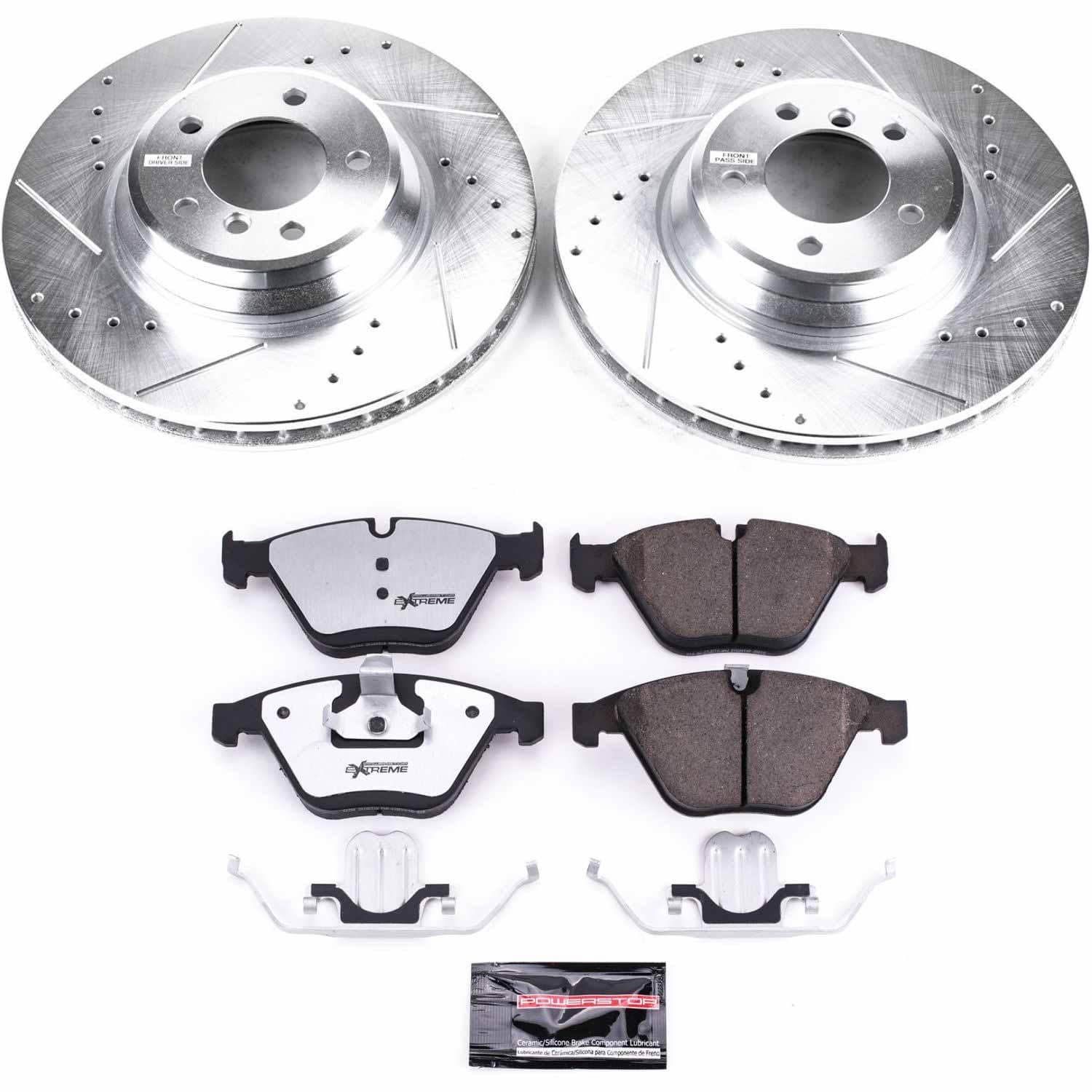 Power Stop - K6058-26 - Front - Disc Brake Pad and Rotor Kit