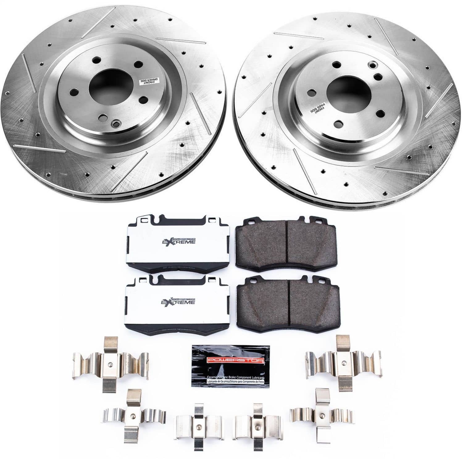 Power Stop - K6205-26 - Front - Disc Brake Pad and Rotor Kit