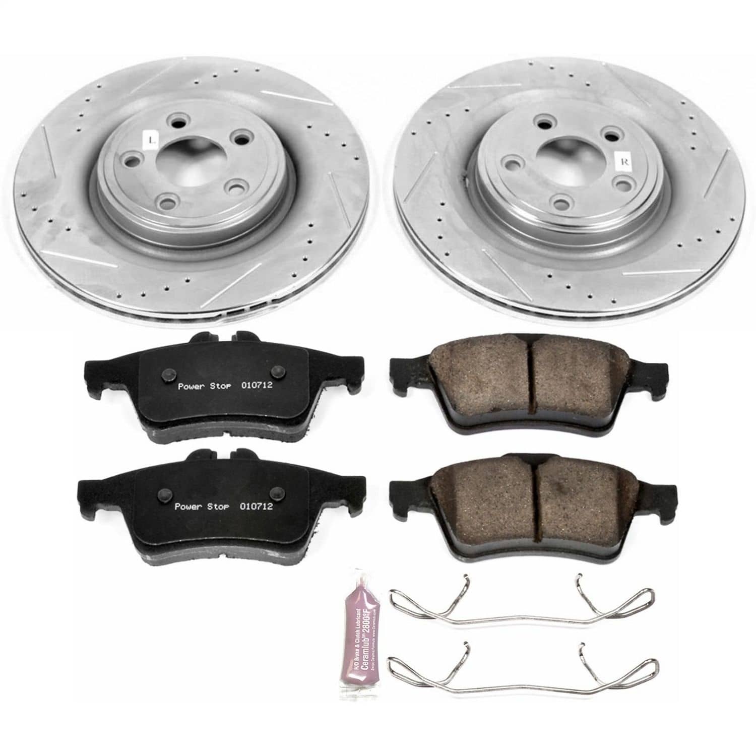 Power Stop - K6279 - Rear - Disc Brake Pad and Rotor Kit