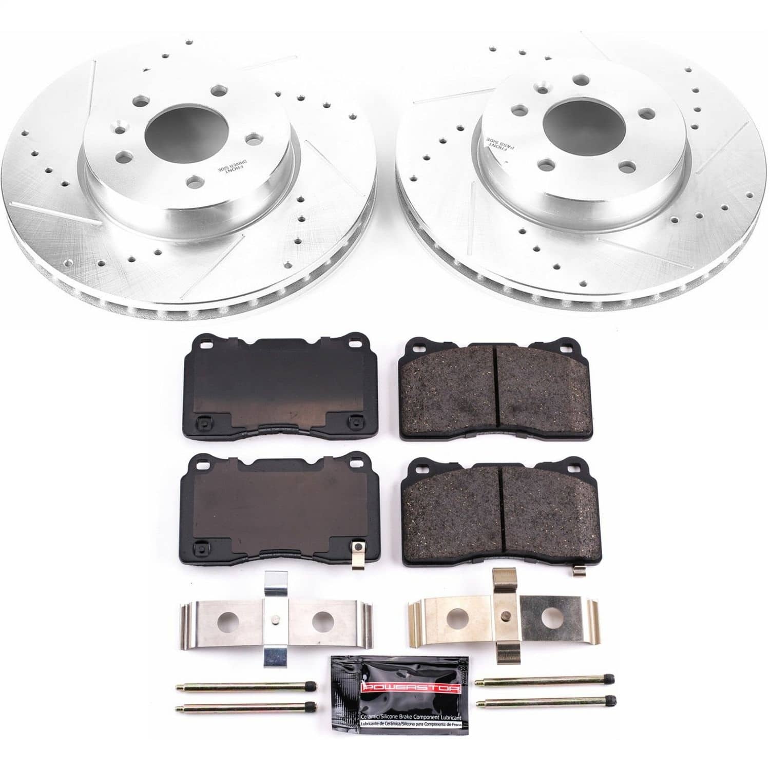 Power Stop - K6389 - Front - Disc Brake Pad and Rotor Kit