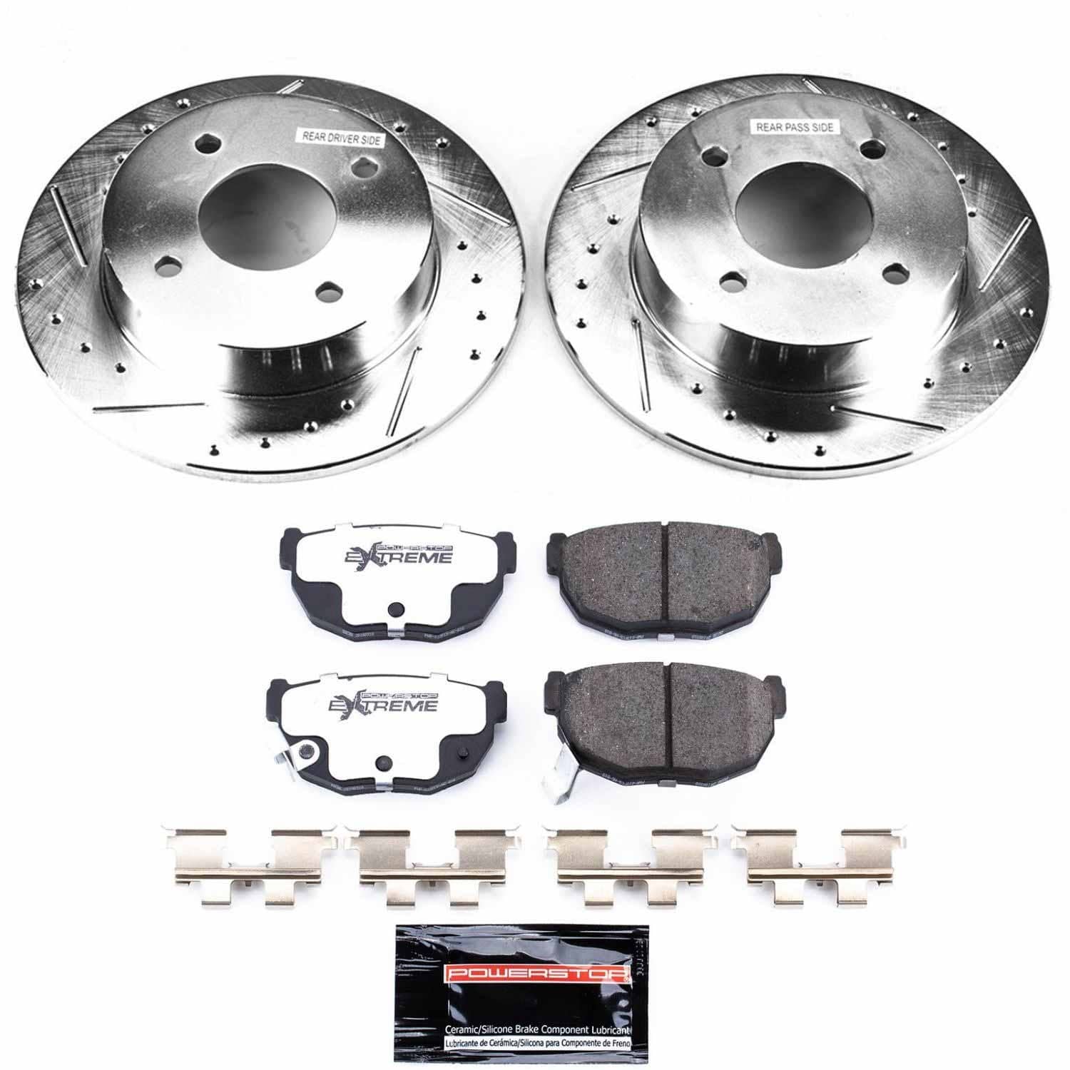 Power Stop - K659-26 - Rear - Disc Brake Pad and Rotor Kit