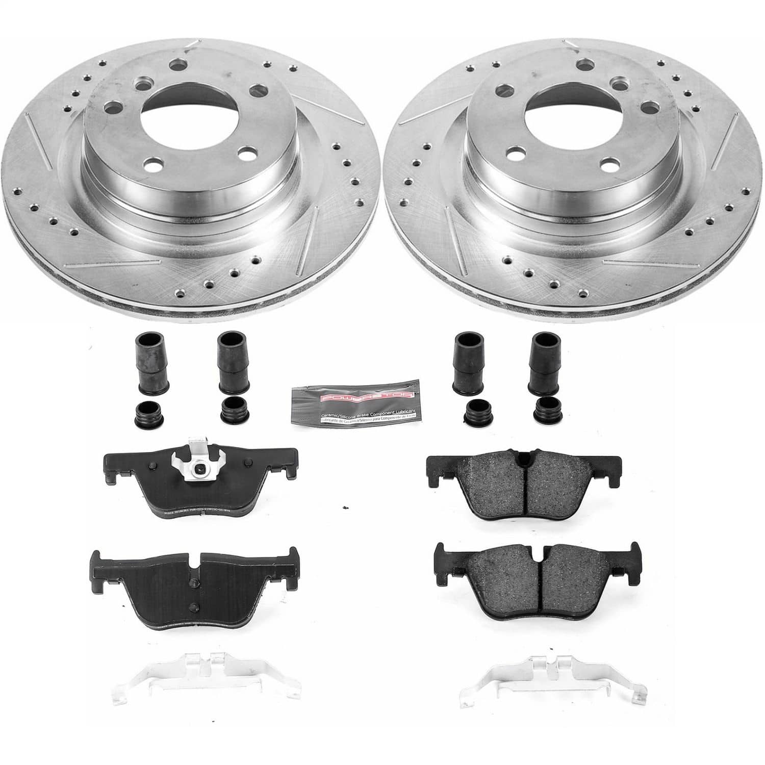 Power Stop - K6656 - Rear - Disc Brake Pad and Rotor Kit