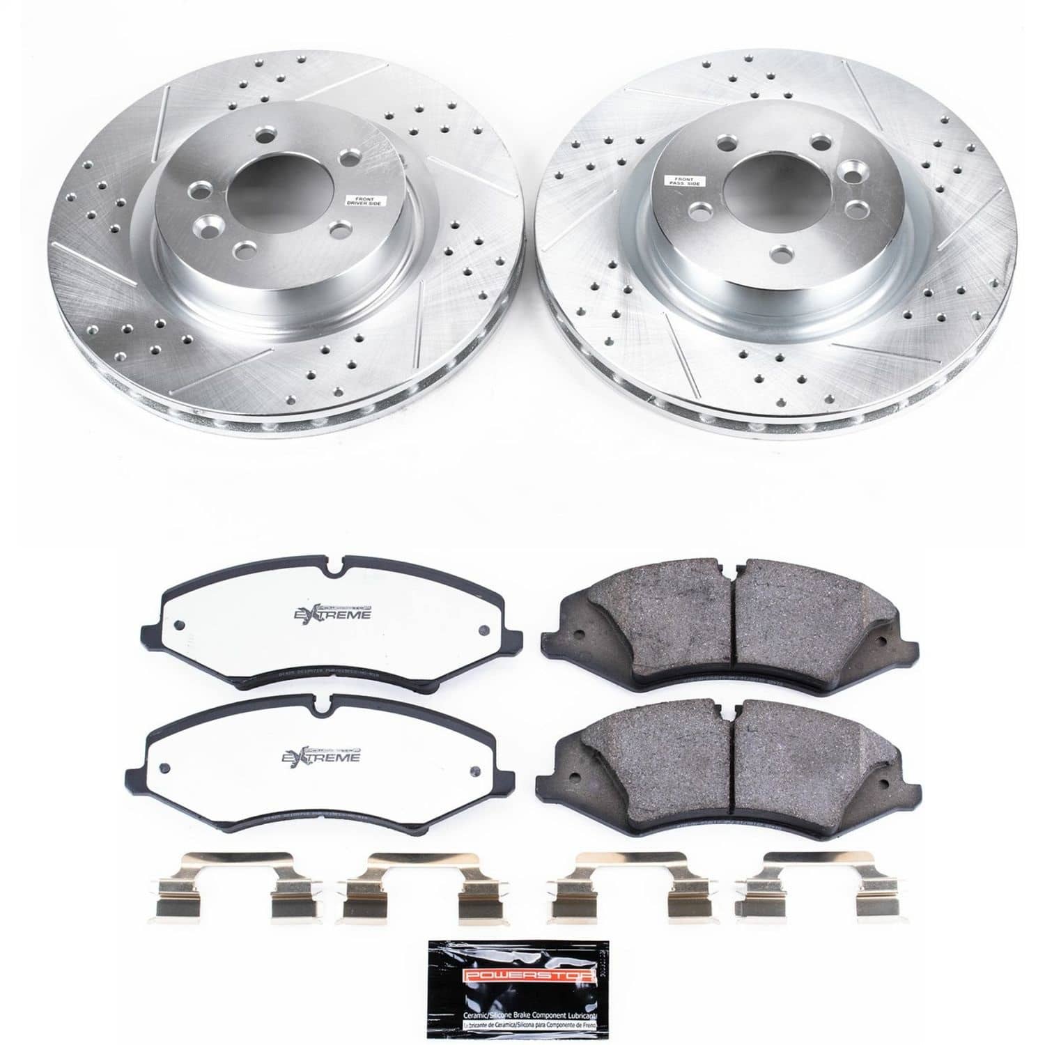 Power Stop - K6719-36 - Front - Disc Brake Pad and Rotor Kit