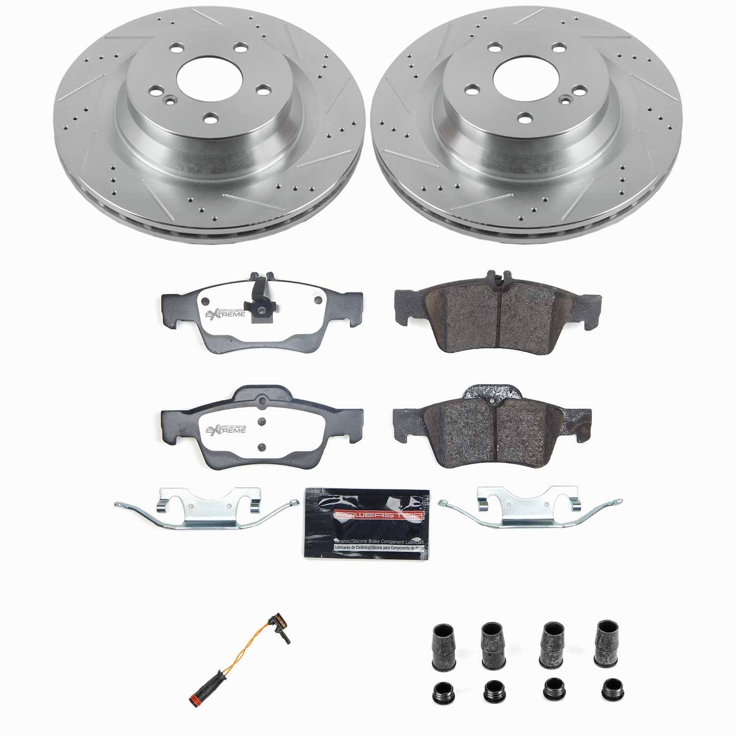 Power Stop - K6881-26 - Rear - Disc Brake Pad and Rotor Kit