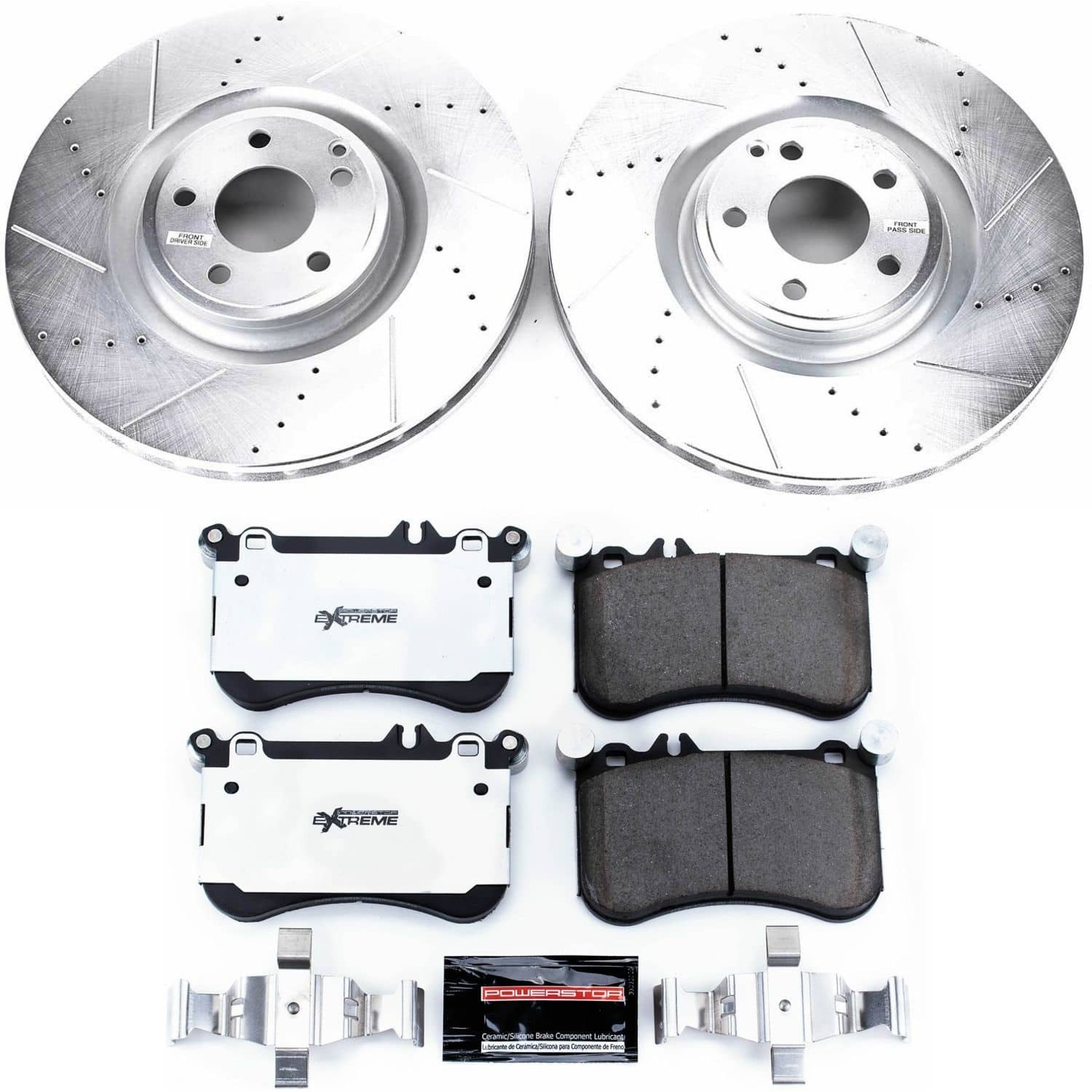 Power Stop - K6886-26 - Front - Disc Brake Pad and Rotor Kit