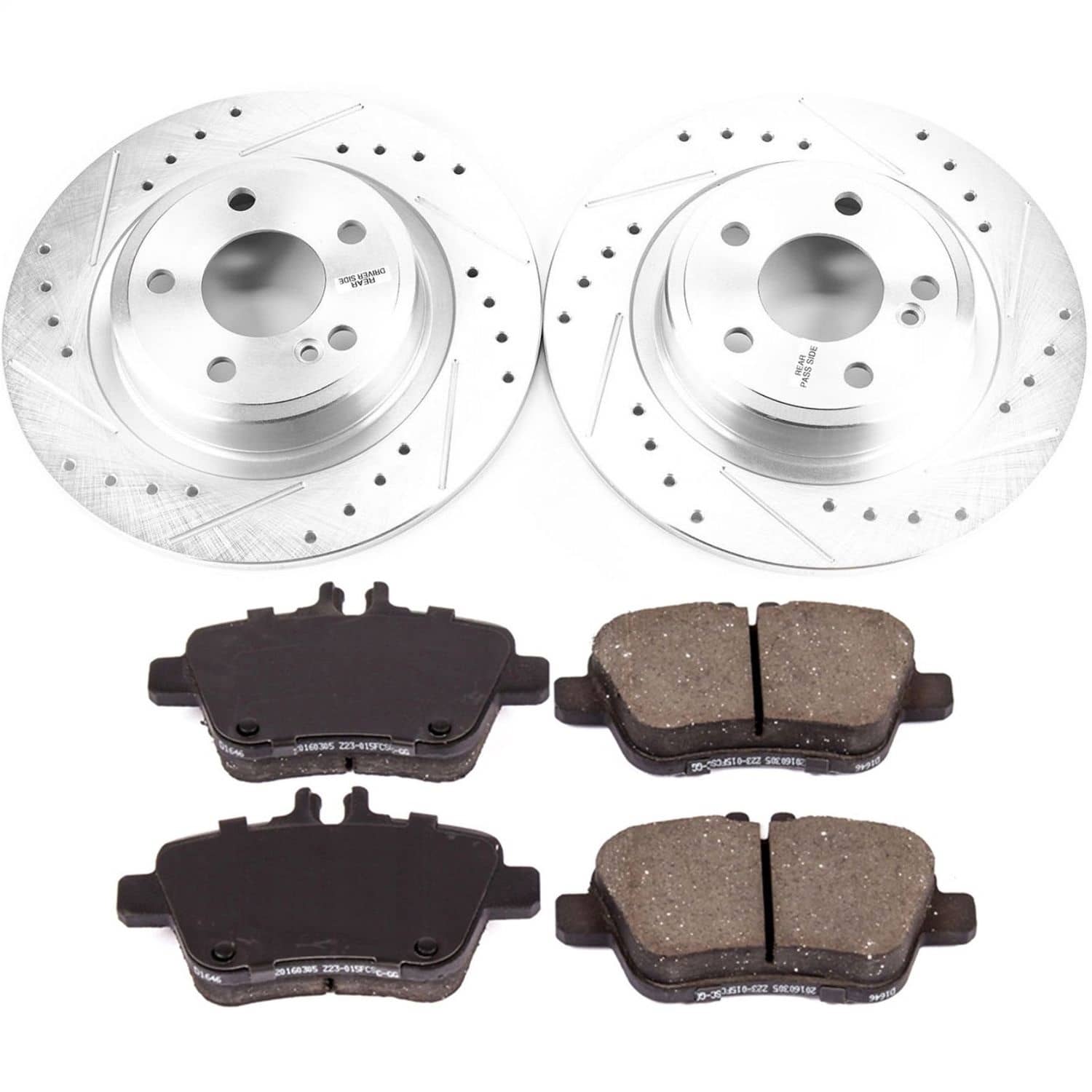 Power Stop - K6894 - Rear - Disc Brake Pad and Rotor Kit