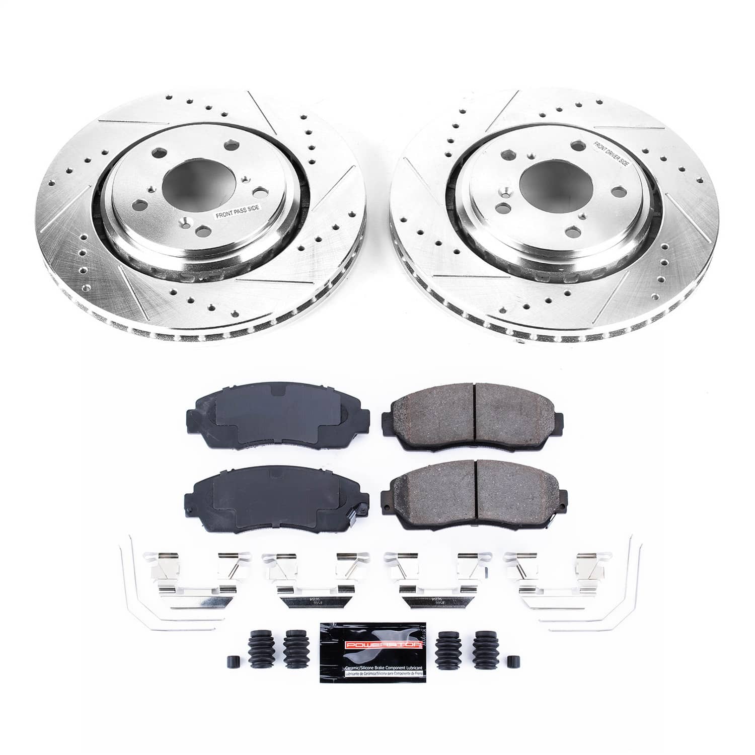 Power Stop - K6959 - Front - Disc Brake Pad and Rotor Kit