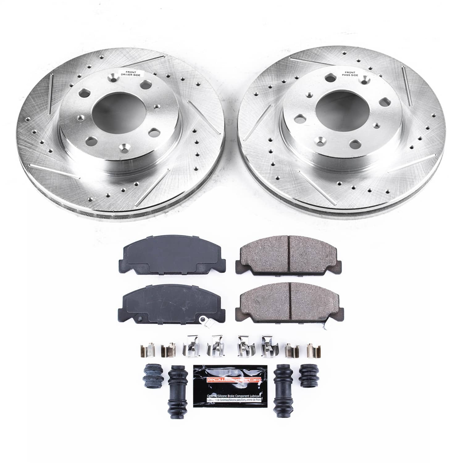 Power Stop - K699 - Front - Disc Brake Pad and Rotor Kit
