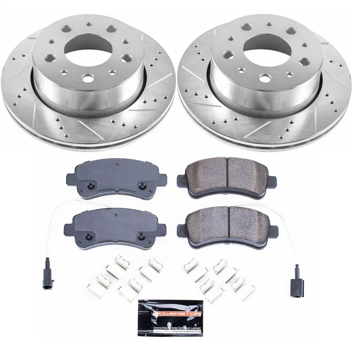 Power Stop - K7313 - Rear - Disc Brake Pad and Rotor Kit