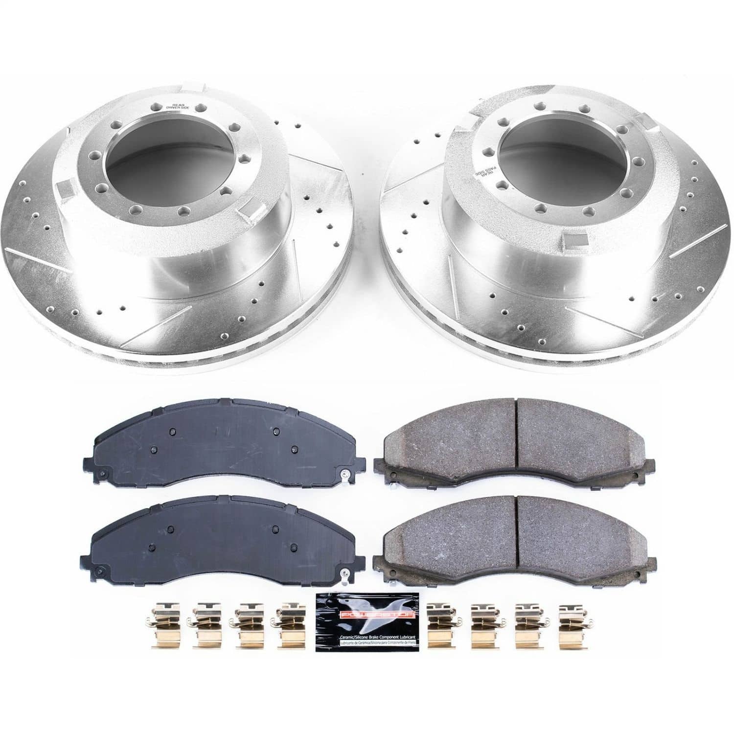 Power Stop - K7424 - Rear - Disc Brake Pad and Rotor Kit