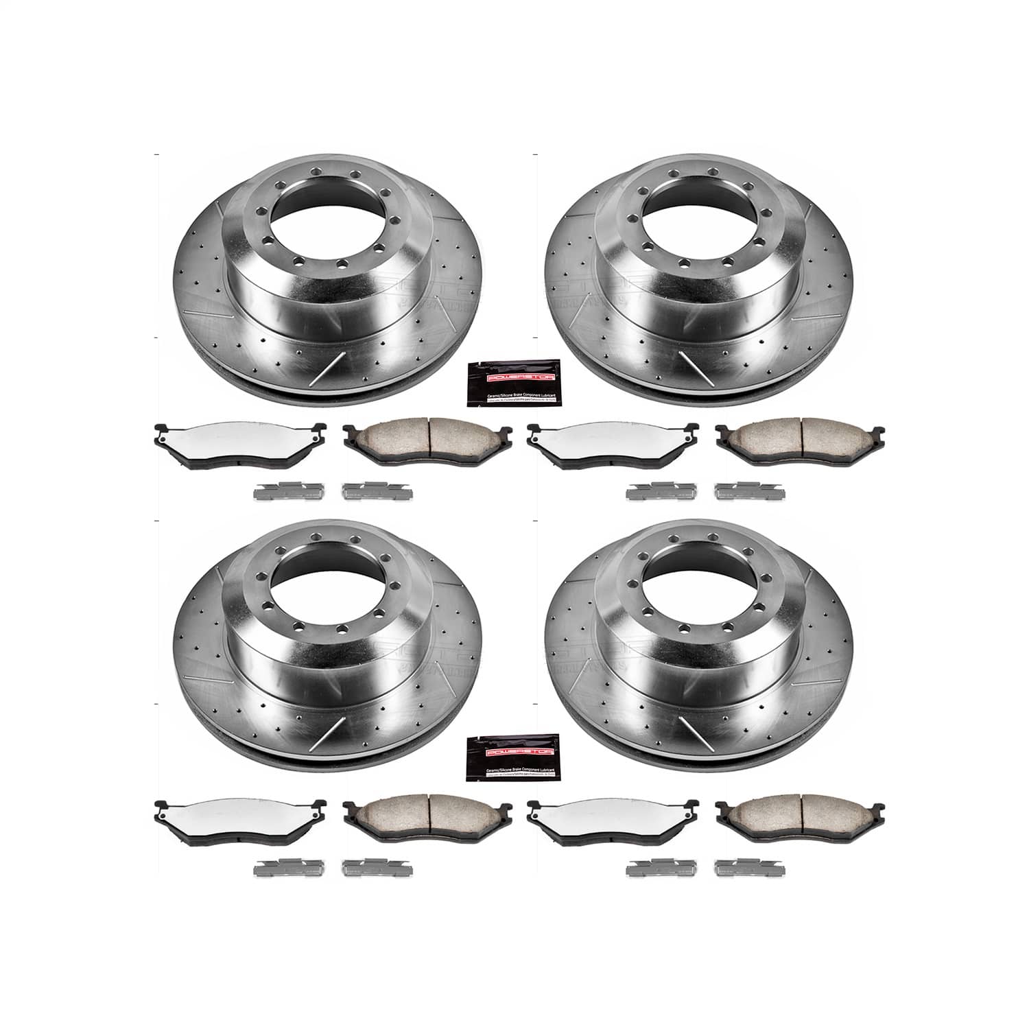 Power Stop - K7820-36 - Front and Rear - Disc Brake Pad and Rotor Kit