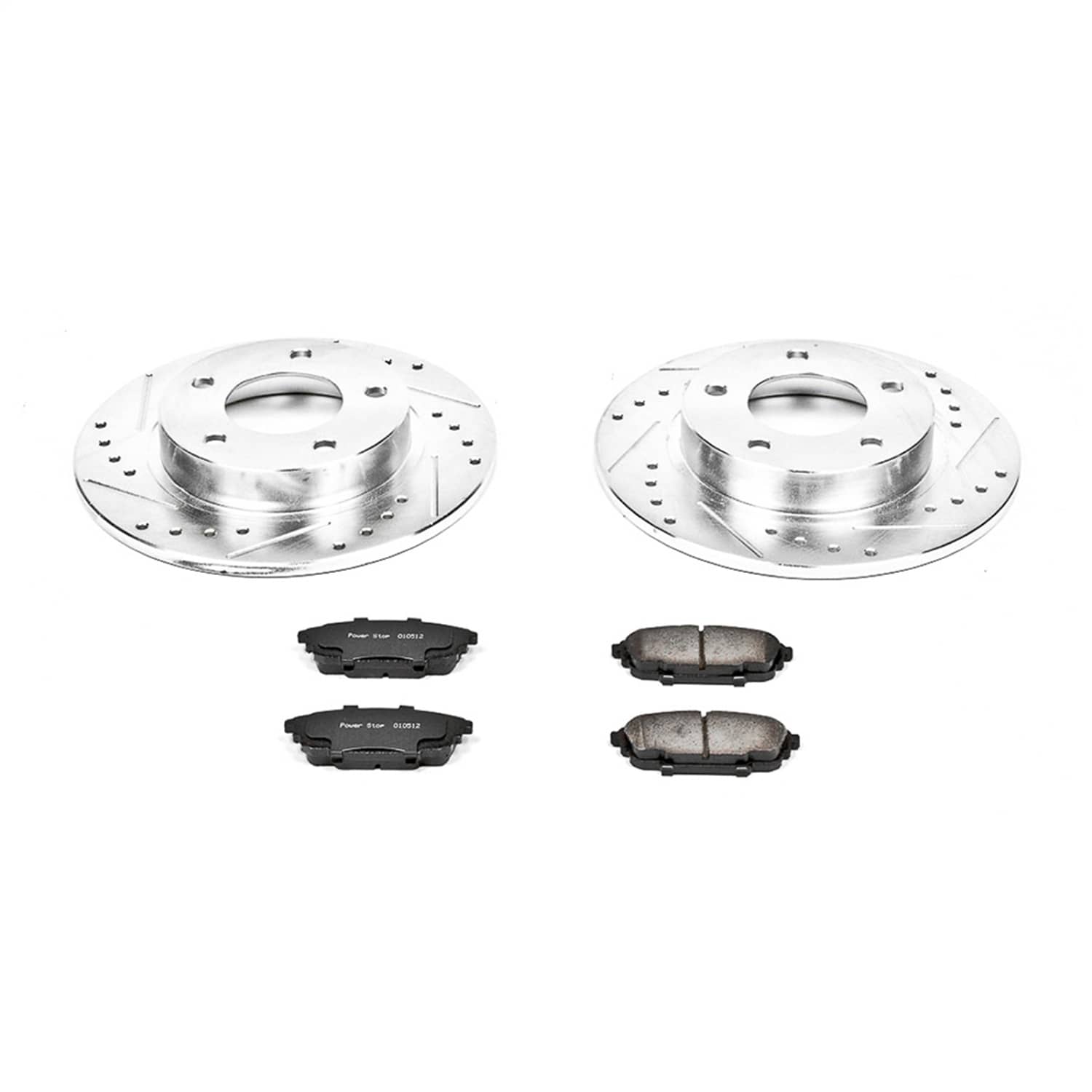 Power Stop - K792 - Rear - Disc Brake Pad and Rotor Kit