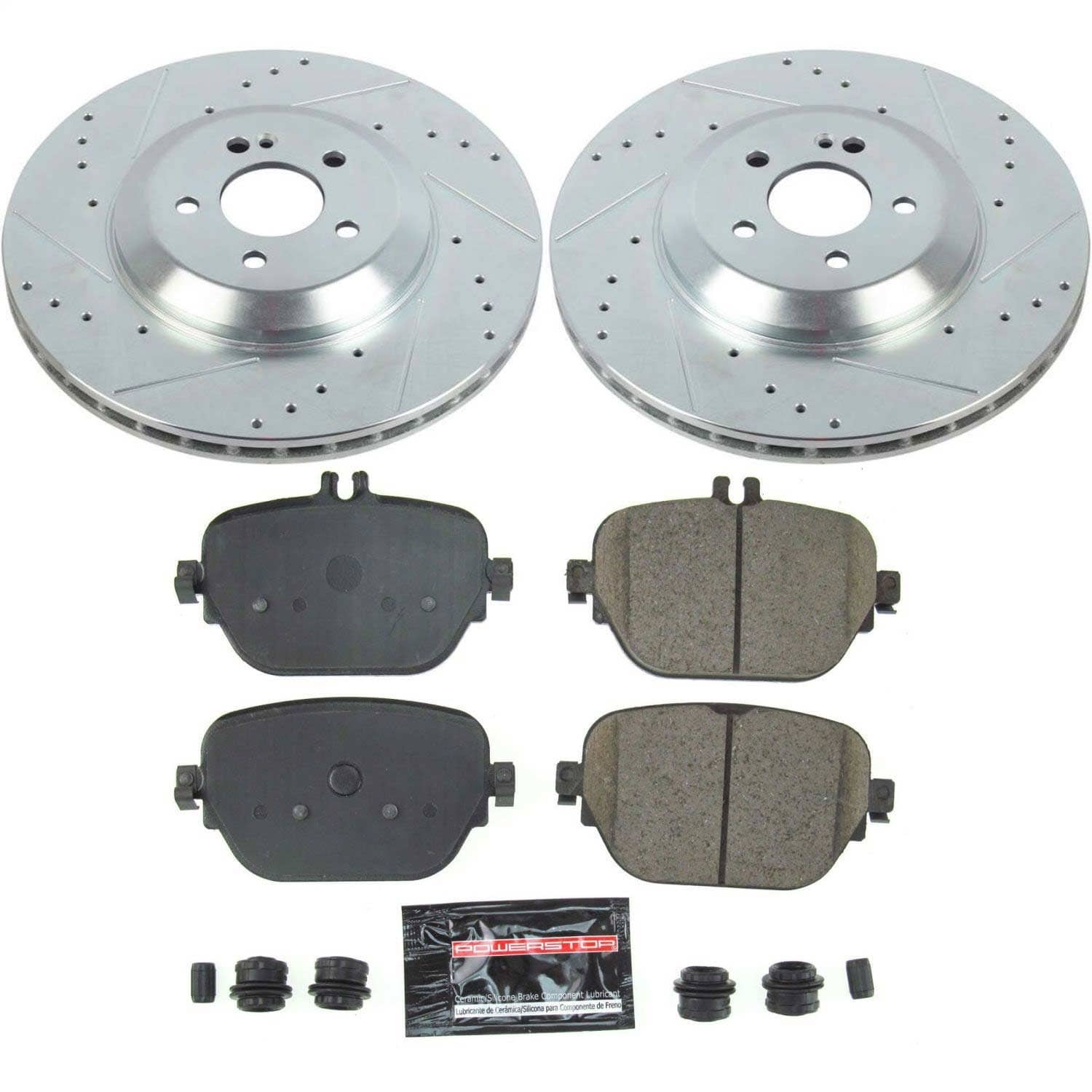Power Stop - K8153 - Rear - Disc Brake Pad and Rotor Kit