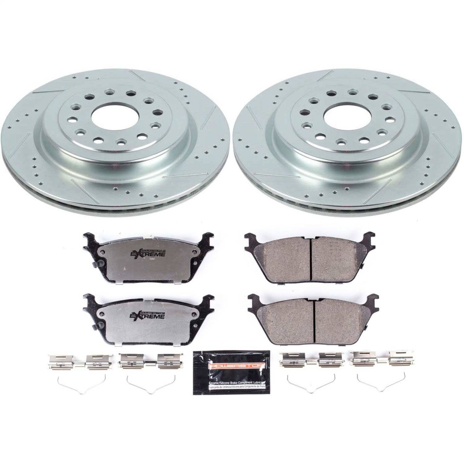Power Stop - K8184-36 - Rear - Disc Brake Pad and Rotor Kit