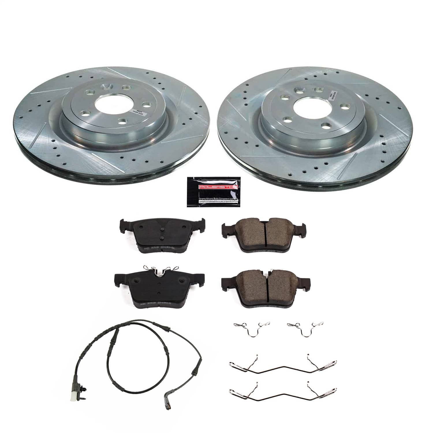 Power Stop - K8208 - Rear - Disc Brake Pad and Rotor Kit