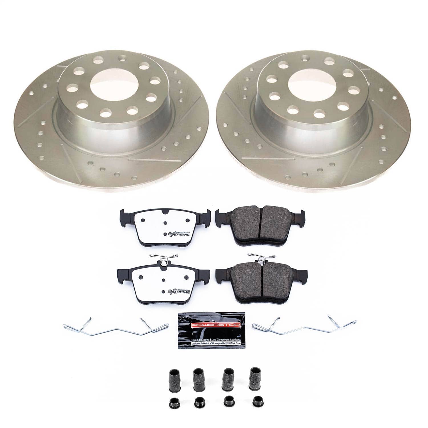 Power Stop - K8337-26 - Rear - Disc Brake Pad and Rotor Kit