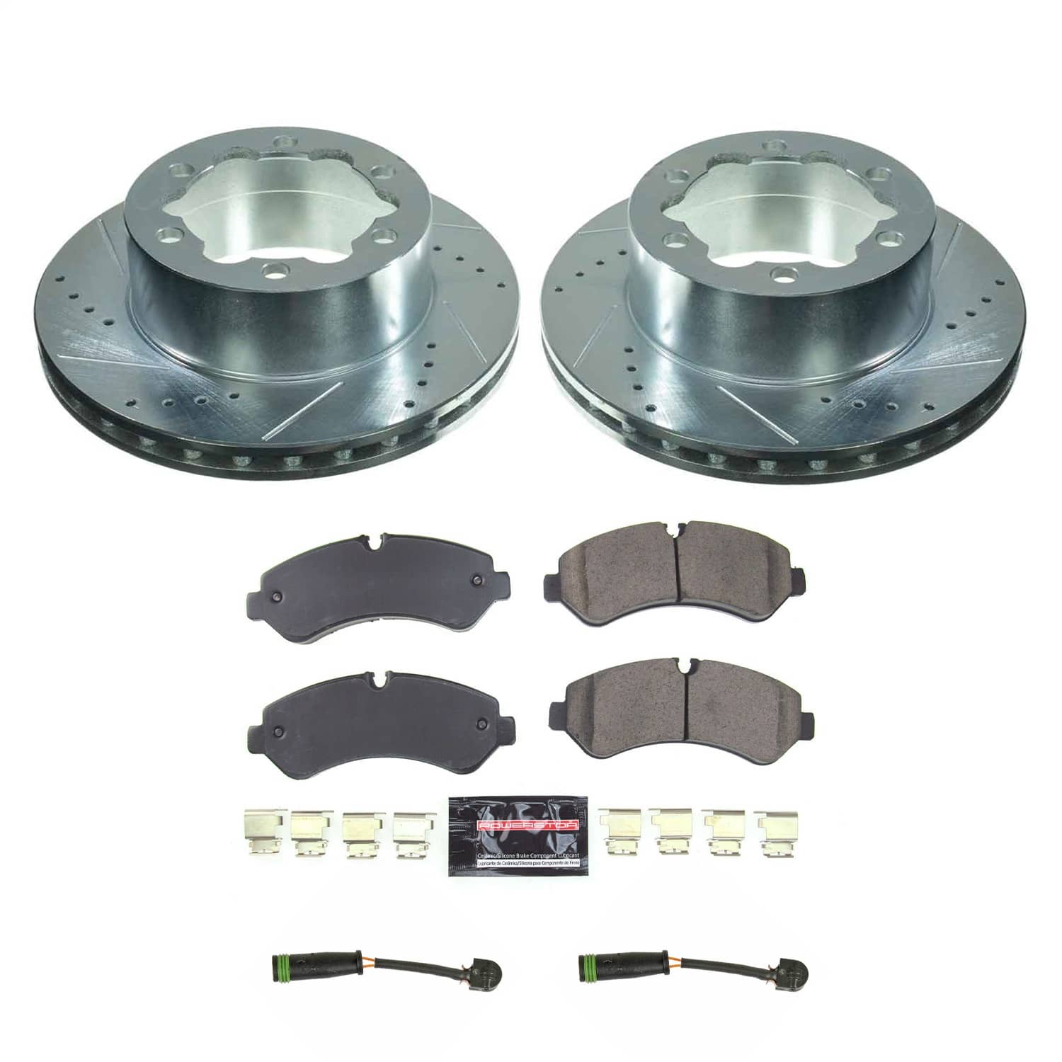 Power Stop - K8431 - Rear - Disc Brake Pad and Rotor Kit