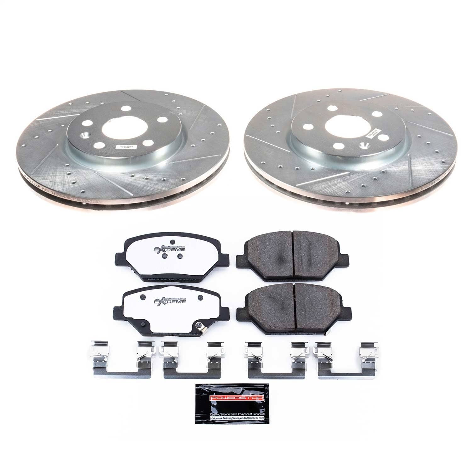 Power Stop - K8466-26 - Front - Disc Brake Pad and Rotor Kit