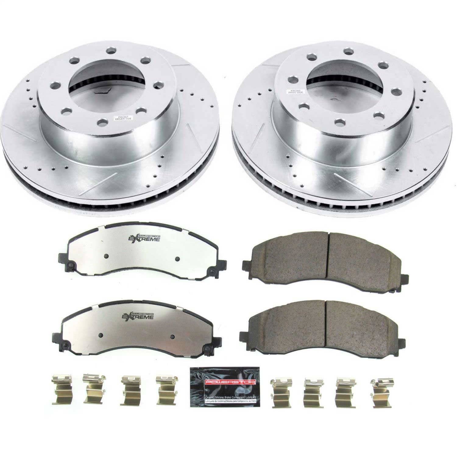 Power Stop - K8478-36 - Front - Disc Brake Pad and Rotor Kit