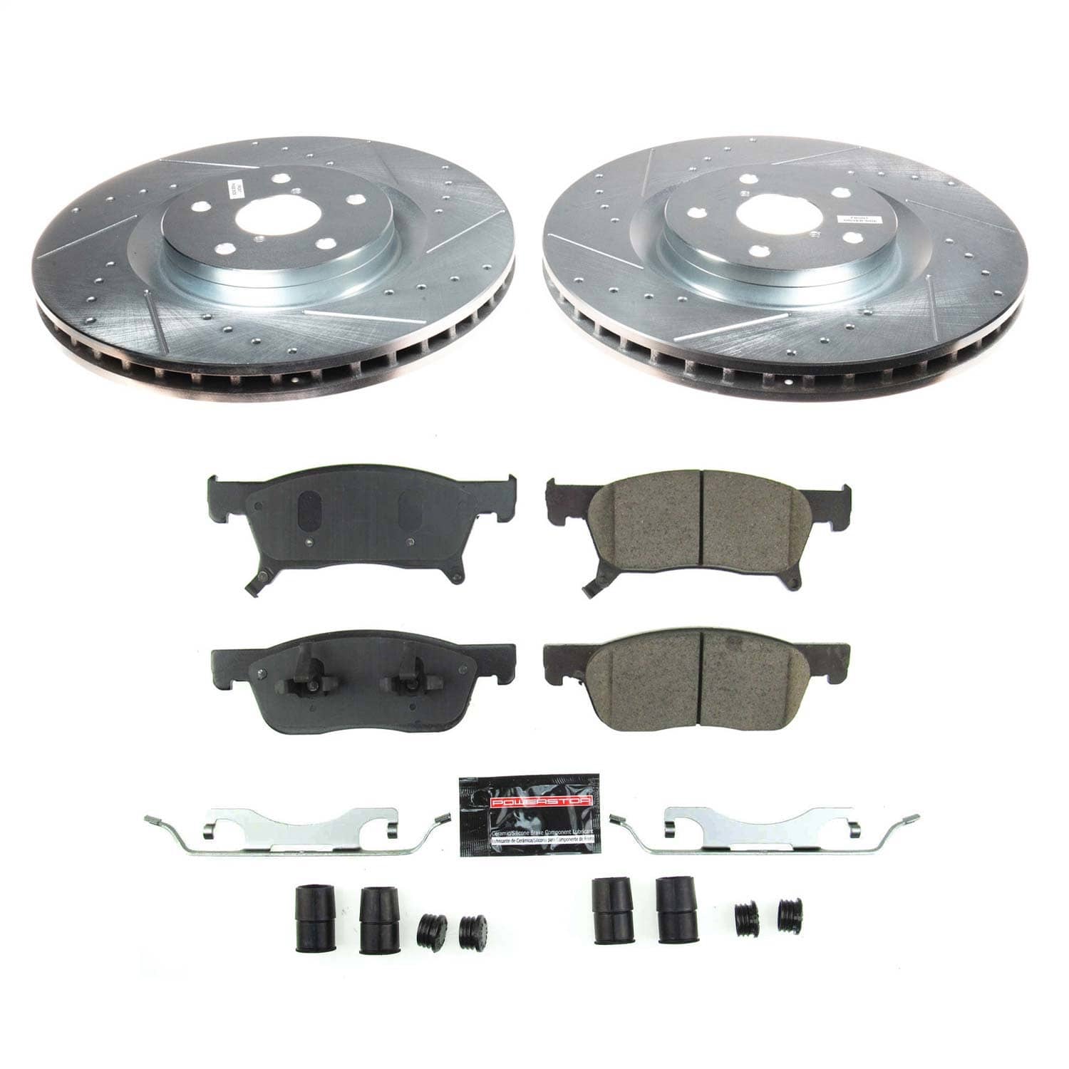 Power Stop - K8479 - Front - Disc Brake Pad and Rotor Kit