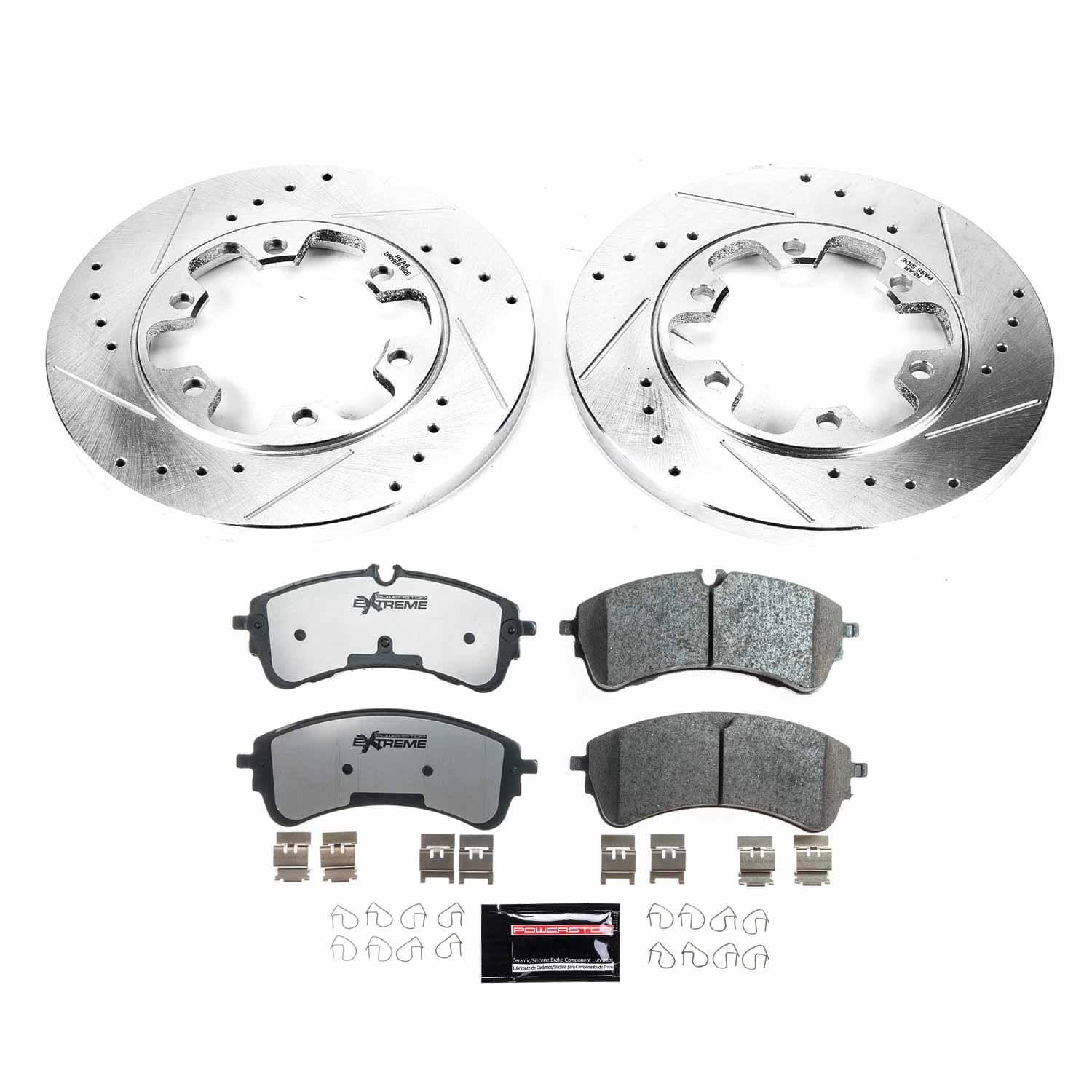 Power Stop - K8539-36 - Rear - Disc Brake Pad and Rotor Kit