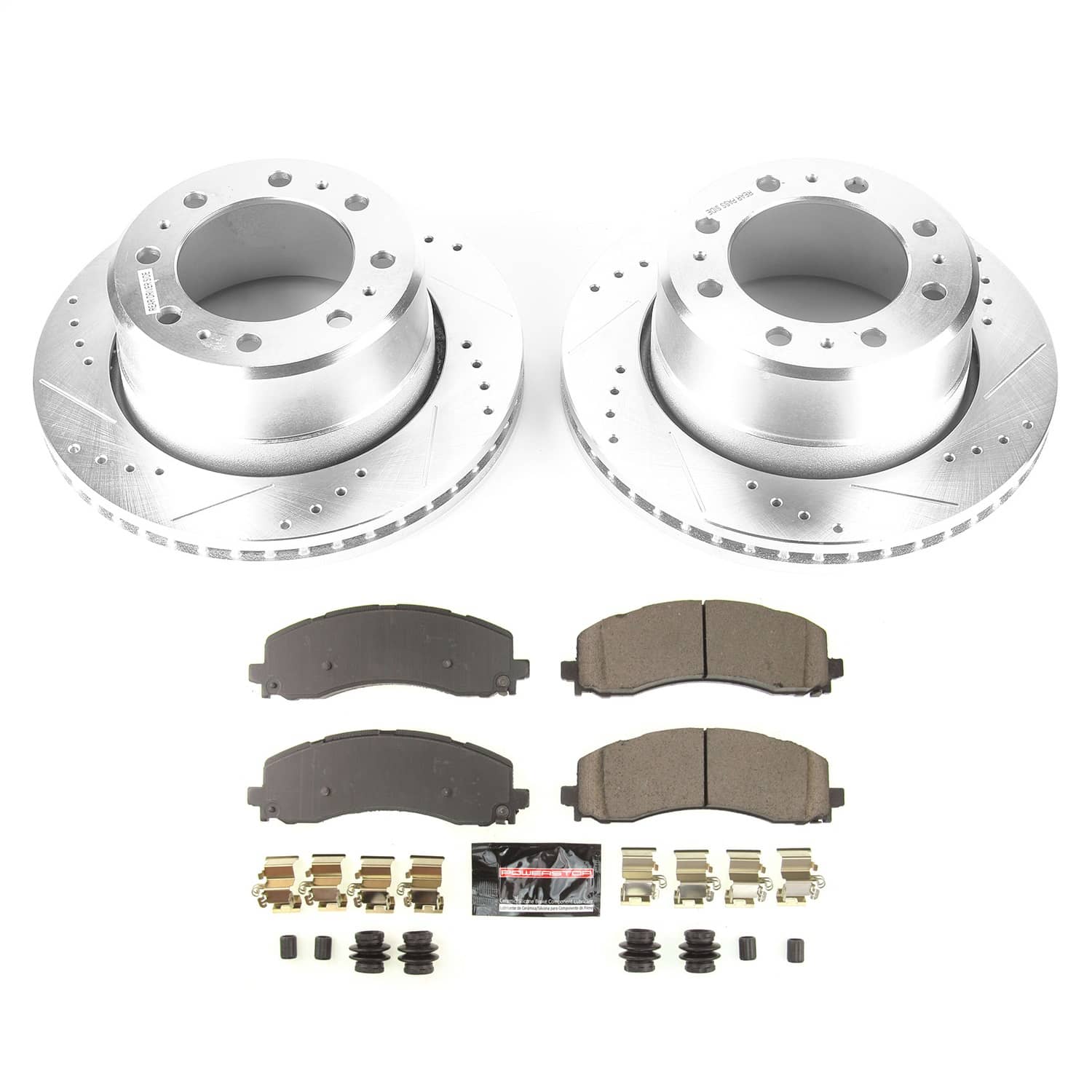 Power Stop - K8637 - Rear - Disc Brake Pad and Rotor Kit