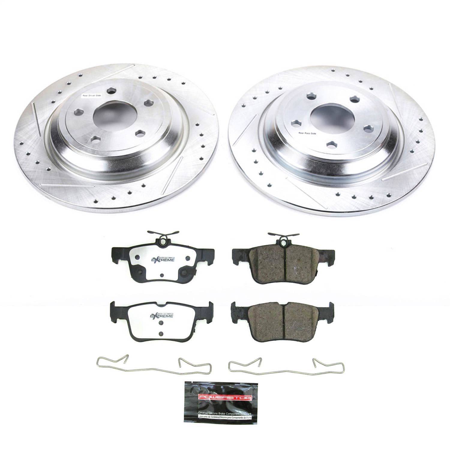 Power Stop - K8642-36 - Rear - Disc Brake Pad and Rotor Kit