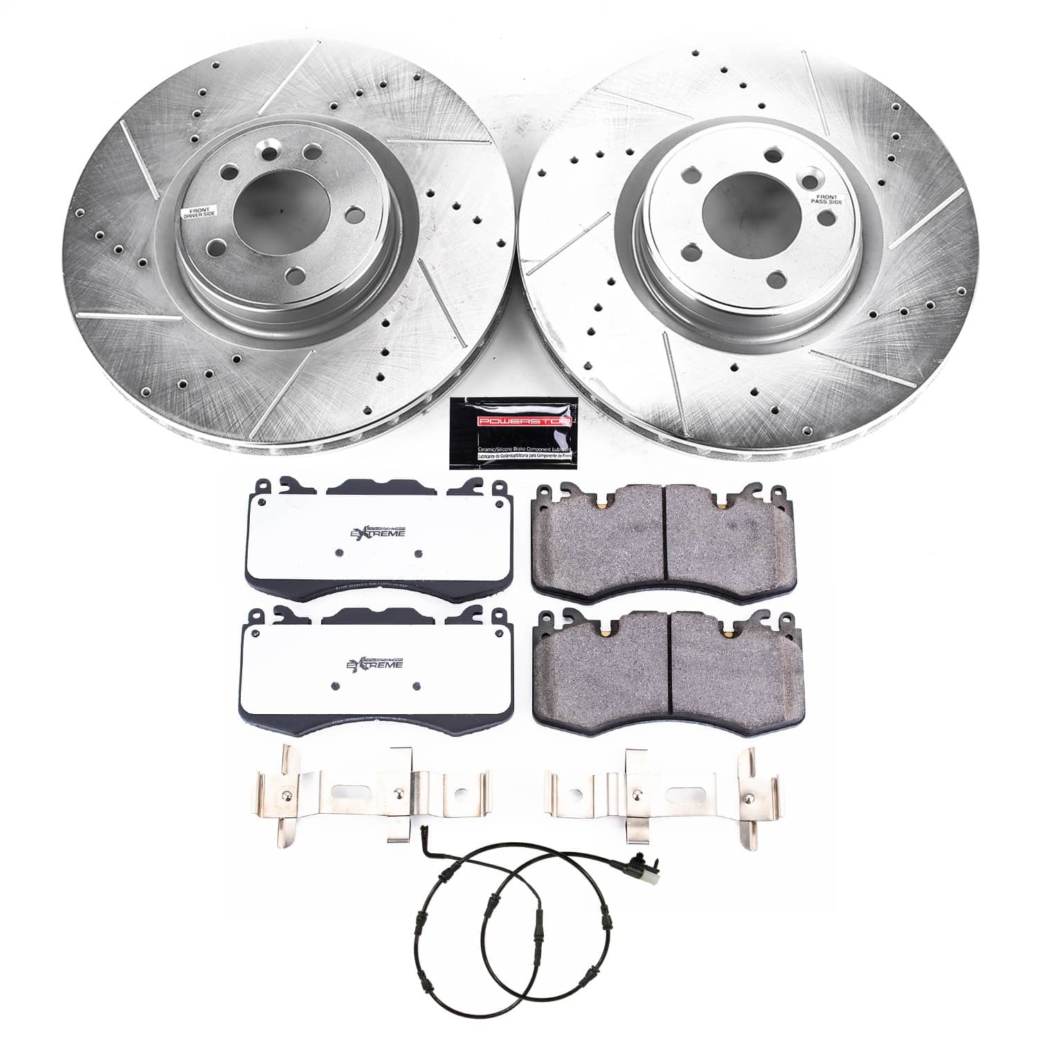 Power Stop - K8826-36 - Front - Disc Brake Pad and Rotor Kit