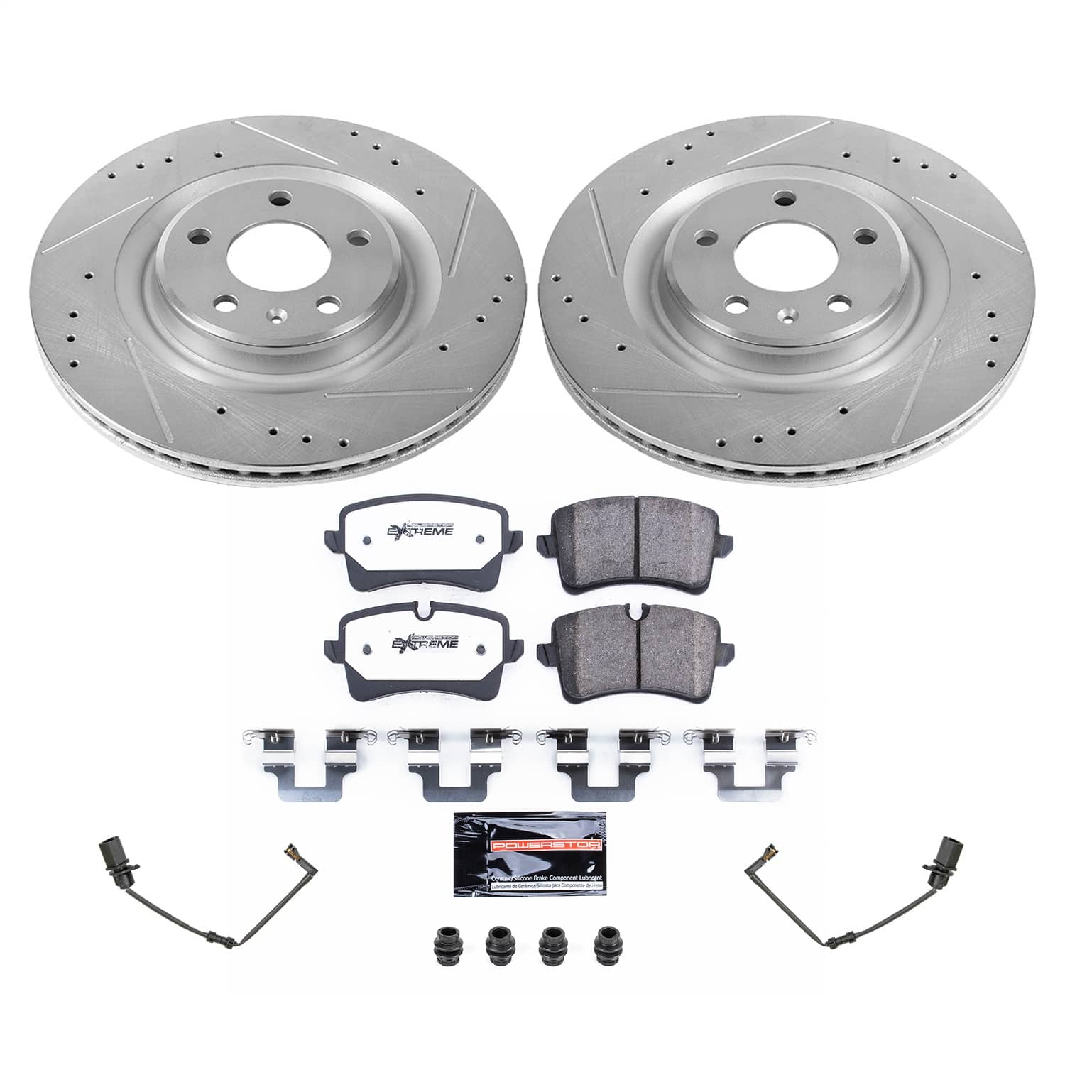 Power Stop - K8850-26 - Rear - Disc Brake Pad and Rotor Kit