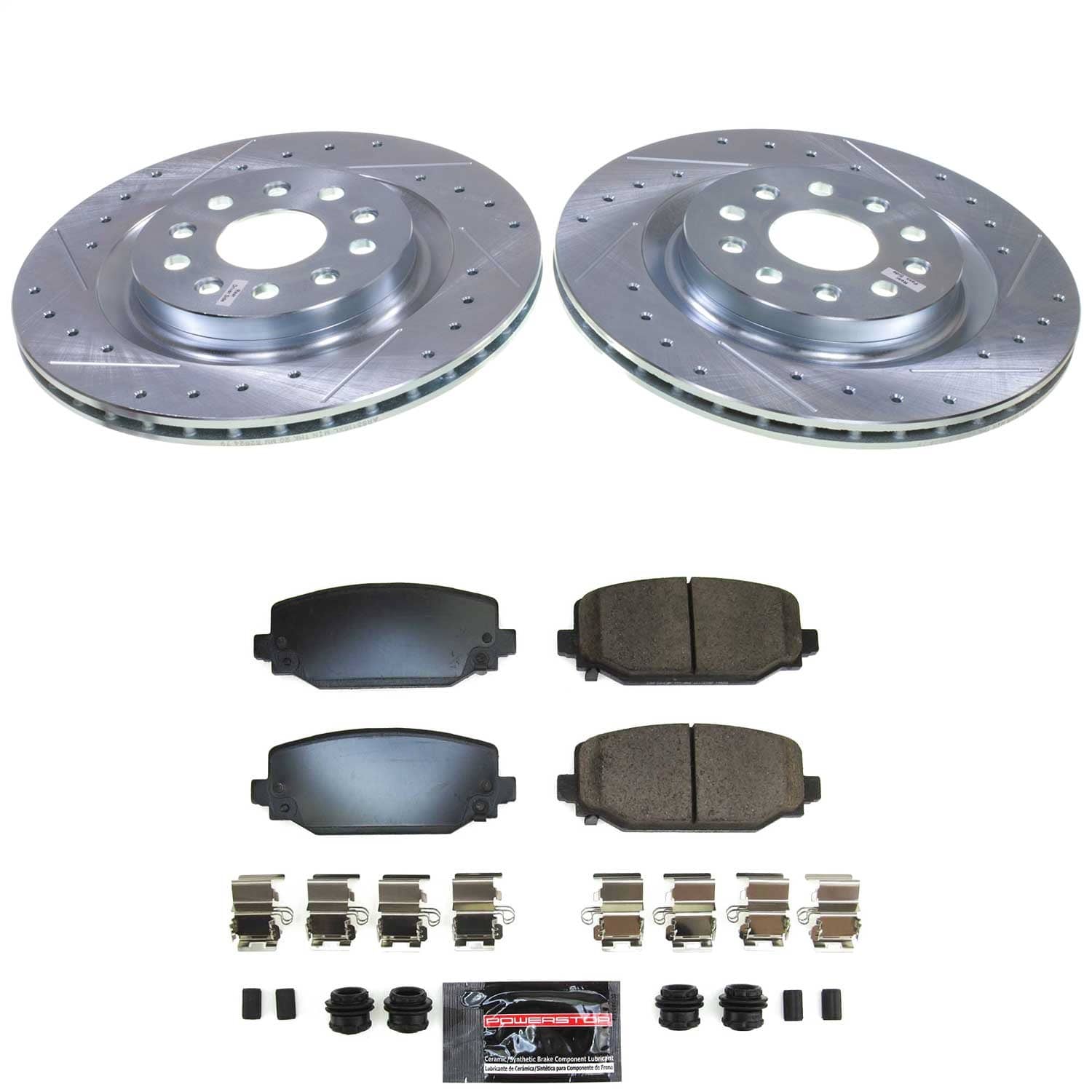 Power Stop - K9279 - Rear - Disc Brake Pad and Rotor Kit