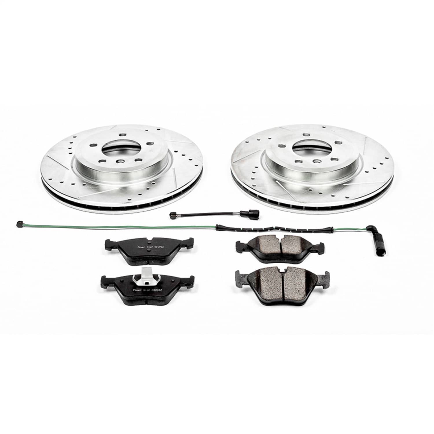 Power Stop - K933 - Front - Disc Brake Pad and Rotor Kit