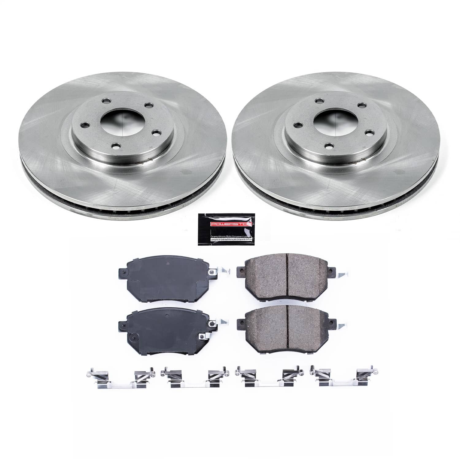 Power Stop - KOE091 - Front - Disc Brake Pad and Rotor Kit