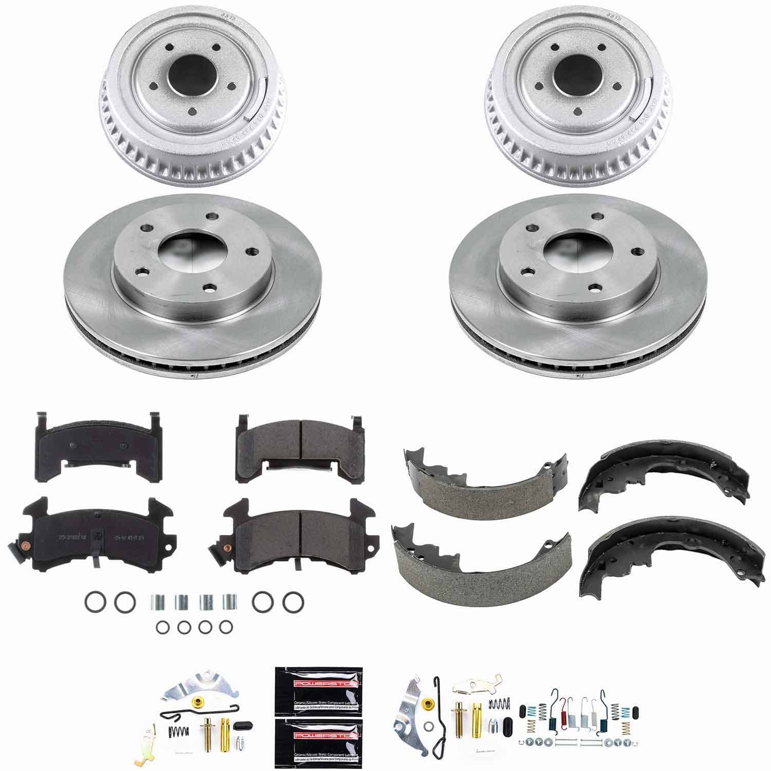 Power Stop - KOE15045DK - Complete Vehicle Disc/Drum Brake Kit
