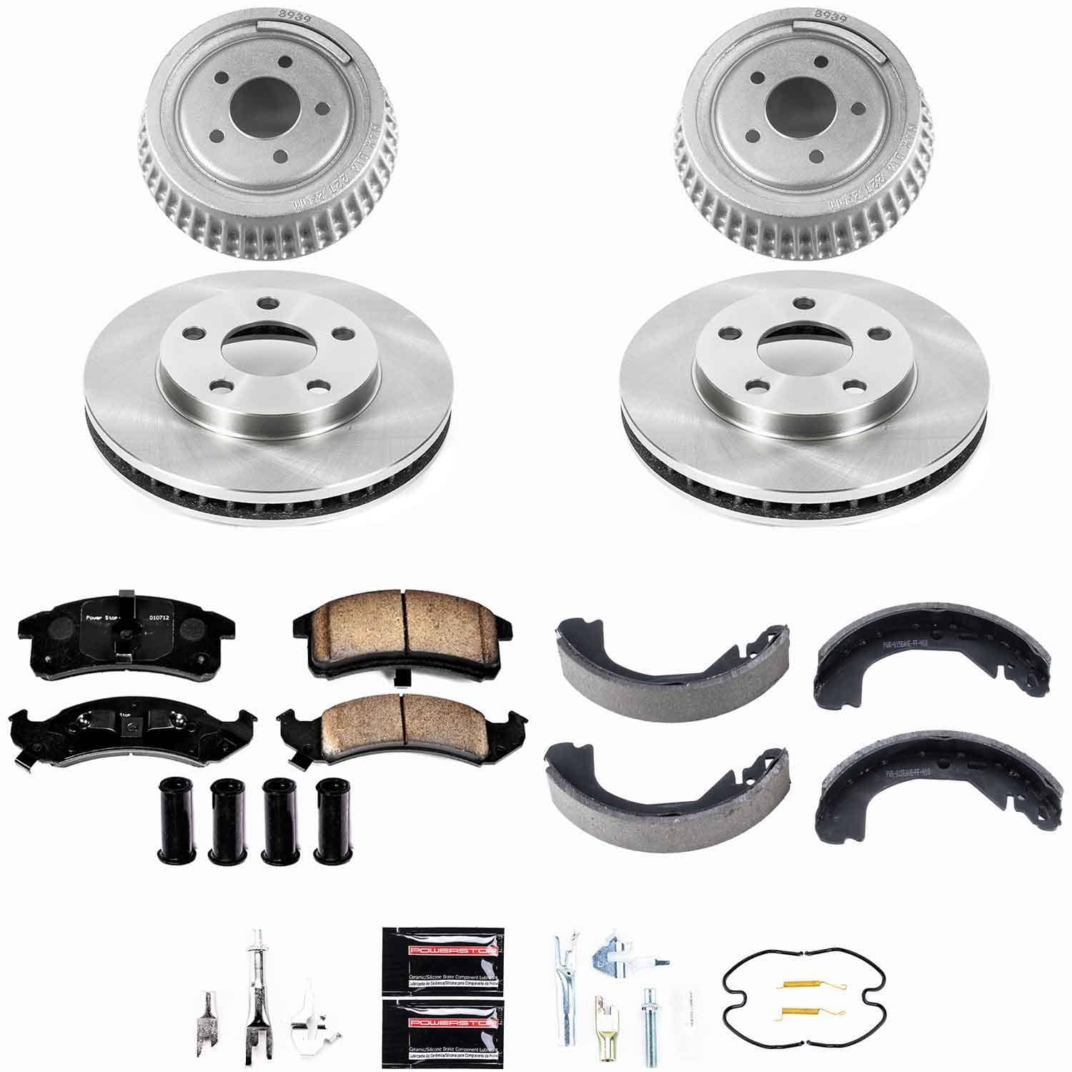 Power Stop - KOE15123DK - Complete Vehicle Disc/Drum Brake Kit