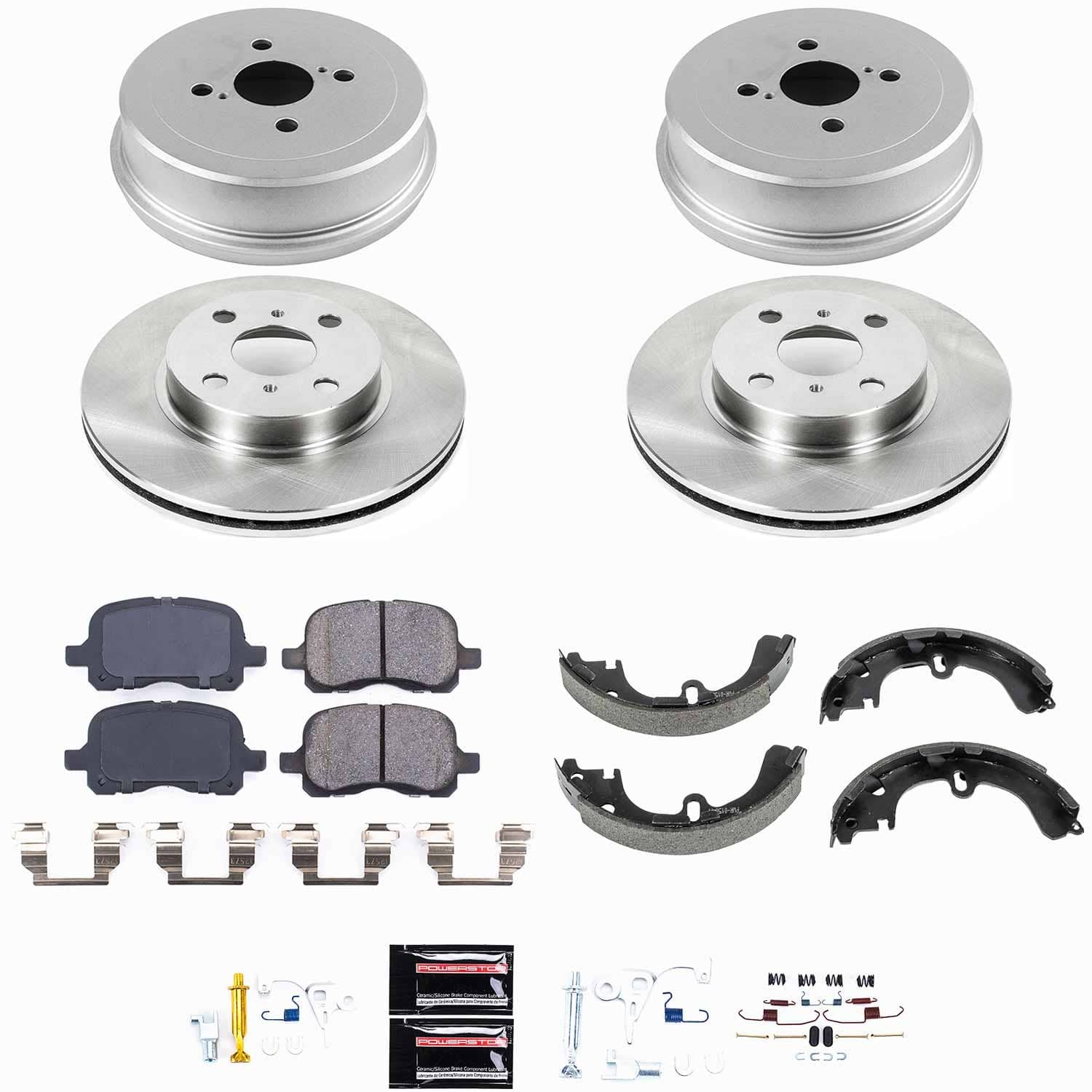 Power Stop - KOE15197DK - Complete Vehicle Disc/Drum Brake Kit