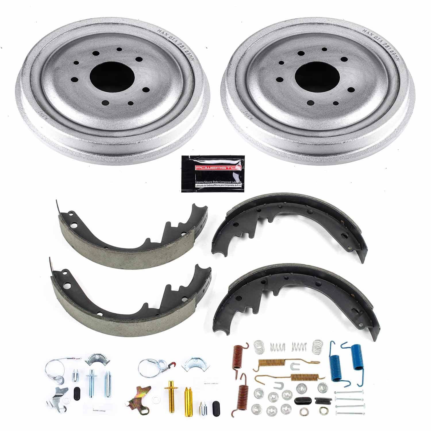 Power Stop - KOE15301DK - Rear - Drum Brake Shoe and Drum Kit