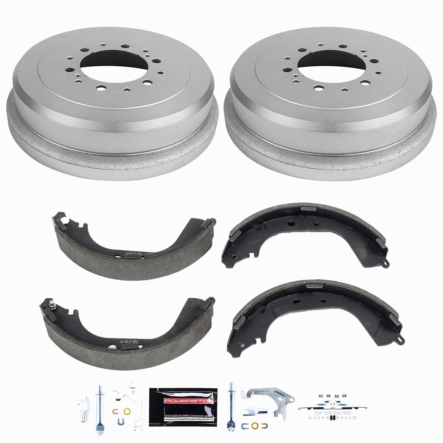 Power Stop - KOE15314DK - Rear - Drum Brake Shoe and Drum Kit