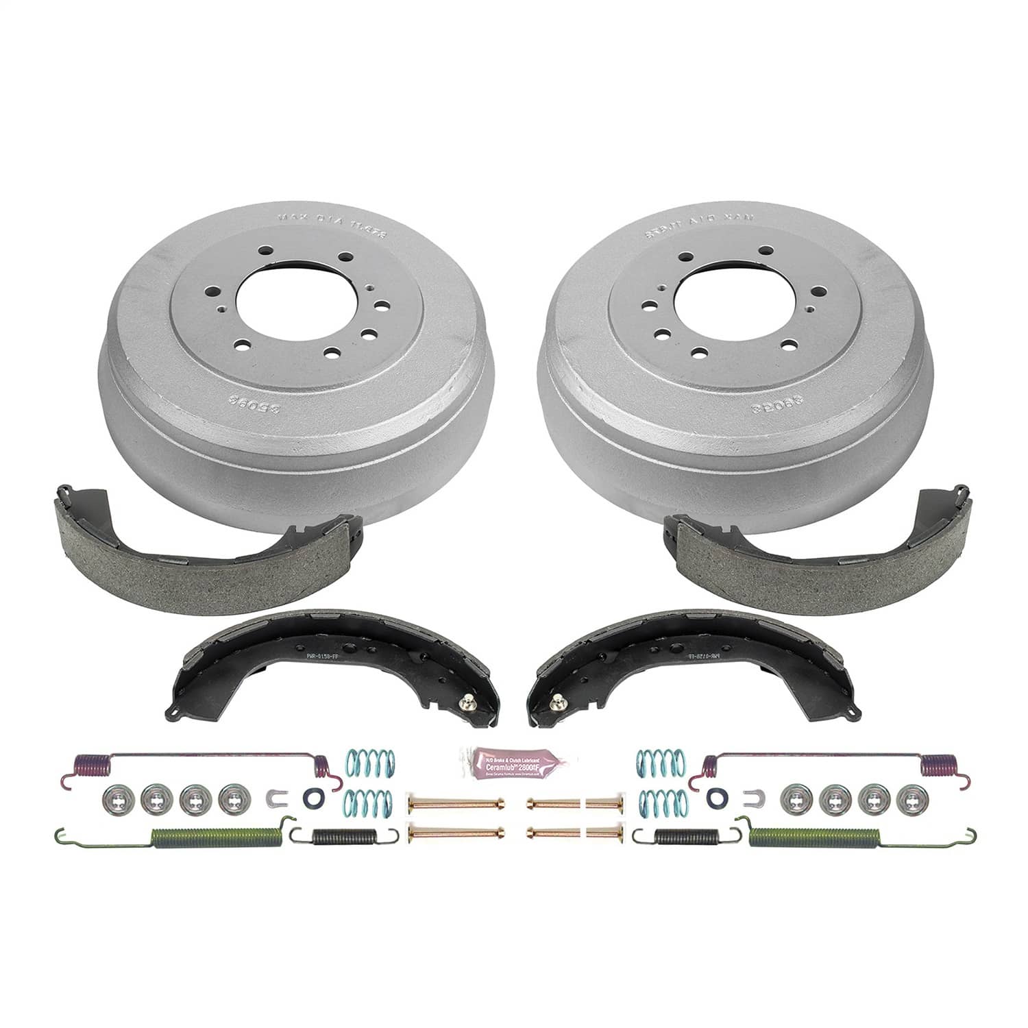 Power Stop - KOE15319DK - Rear - Drum Brake Shoe and Drum Kit