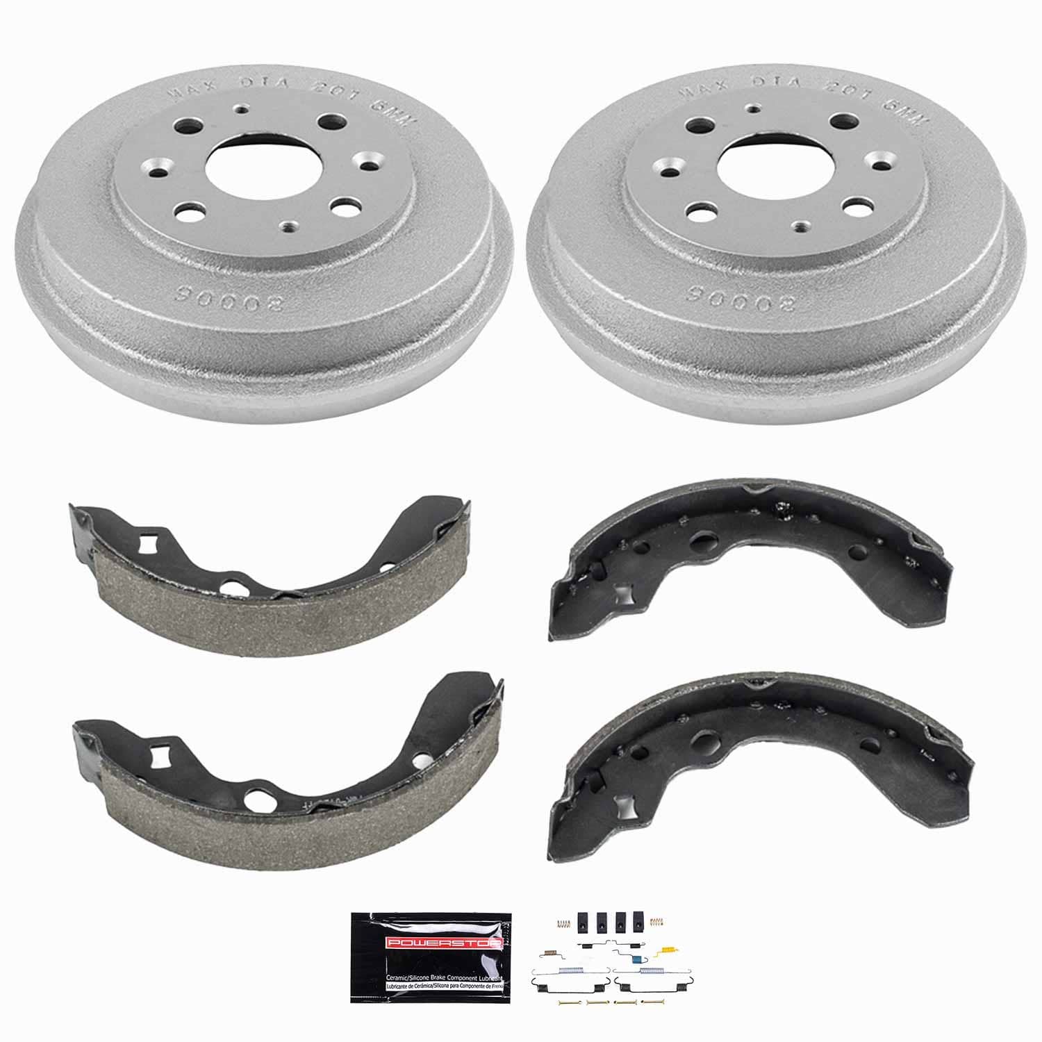 Power Stop - KOE15324DK - Rear - Drum Brake Shoe and Drum Kit