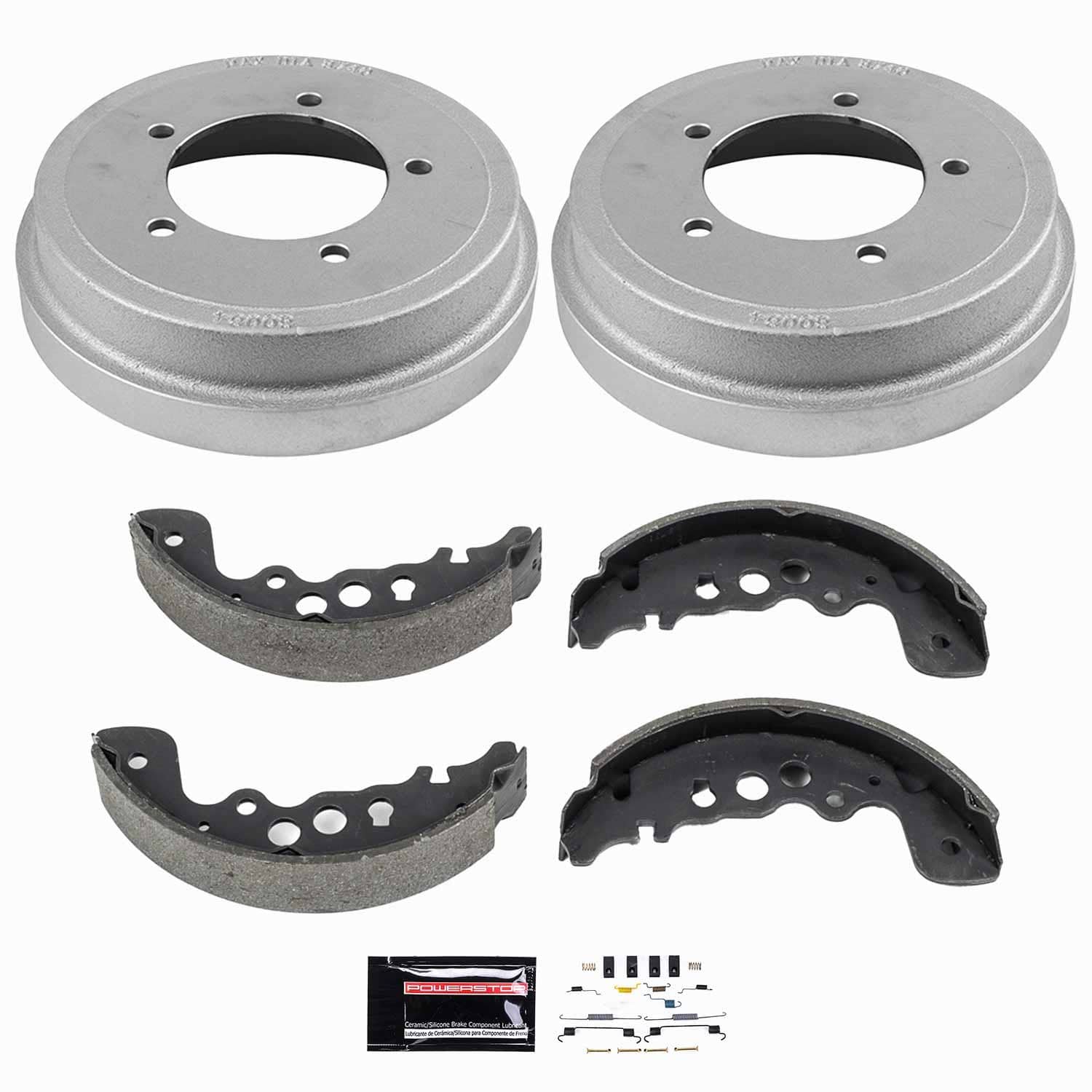 Power Stop - KOE15354DK - Rear - Drum Brake Shoe and Drum Kit