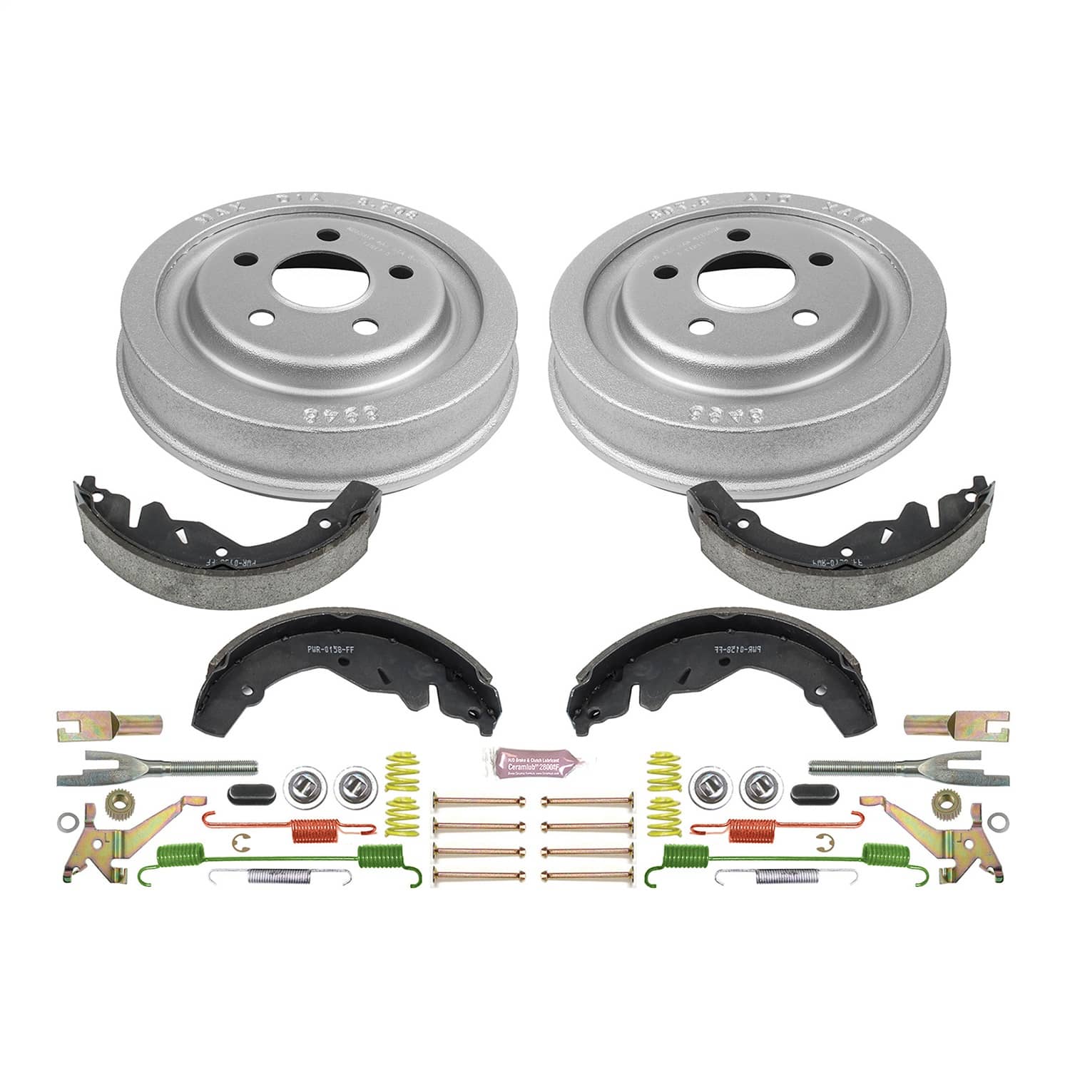 Power Stop - KOE15370DK - Rear - Drum Brake Shoe and Drum Kit