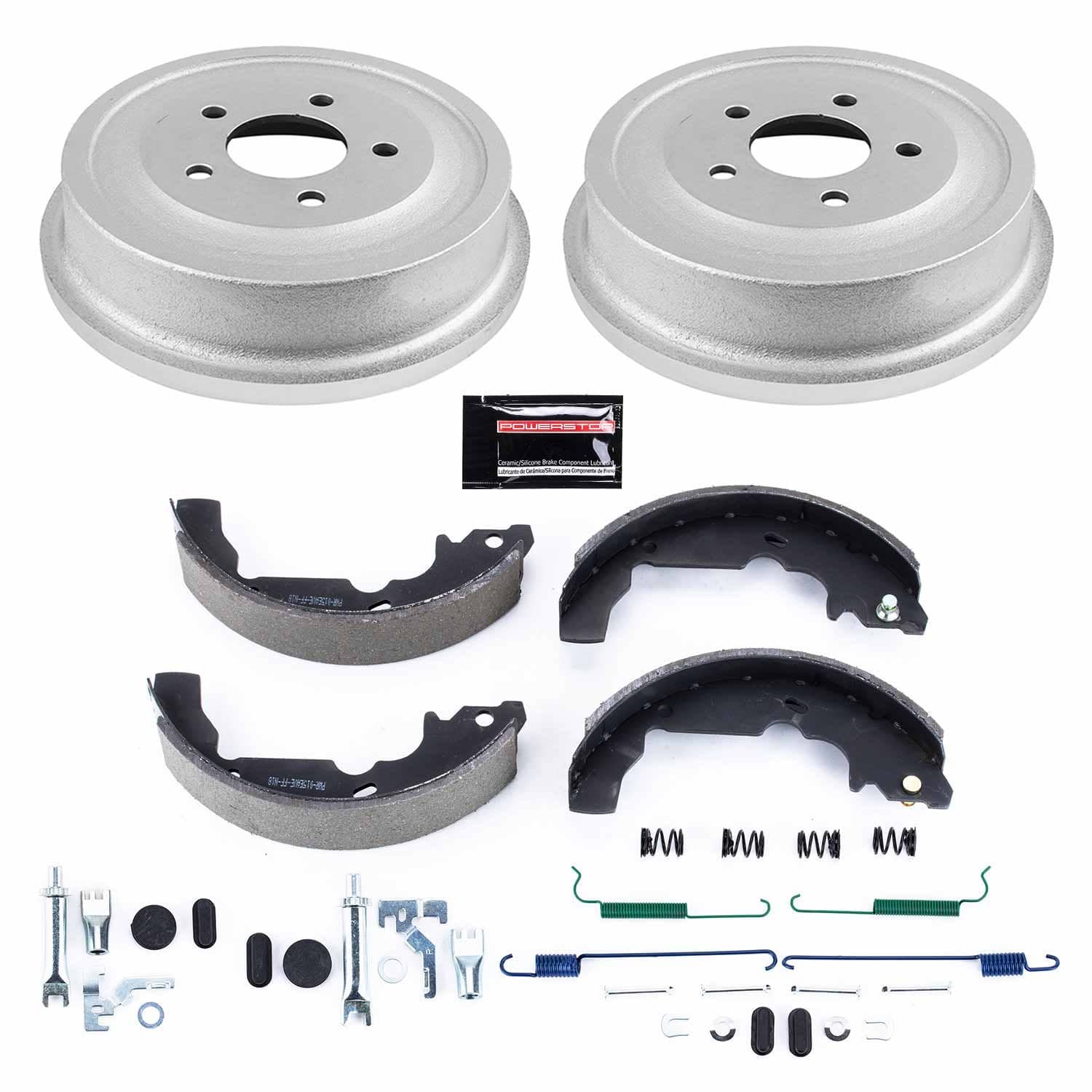 Power Stop - KOE15378DK - Rear - Drum Brake Shoe and Drum Kit