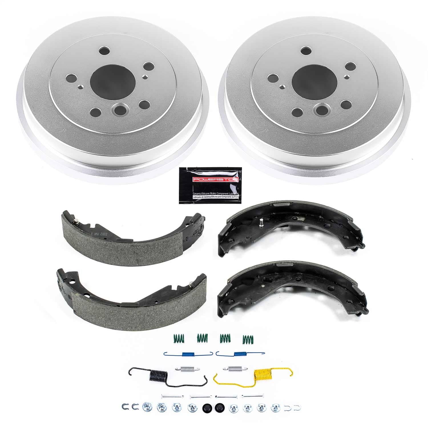 Power Stop - KOE15386DK - Rear - Drum Brake Shoe and Drum Kit