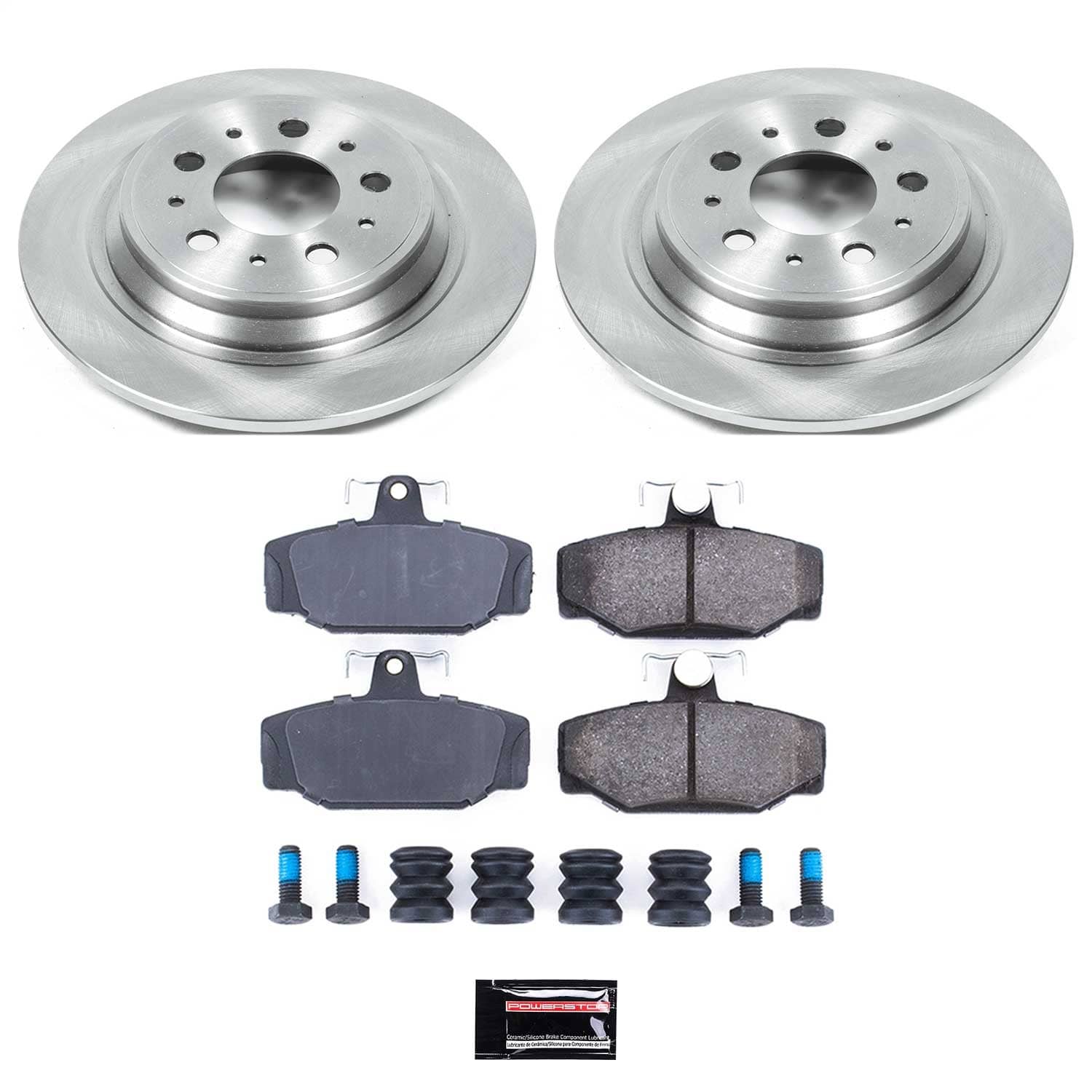 Power Stop - KOE3139 - Rear - Disc Brake Pad and Rotor Kit