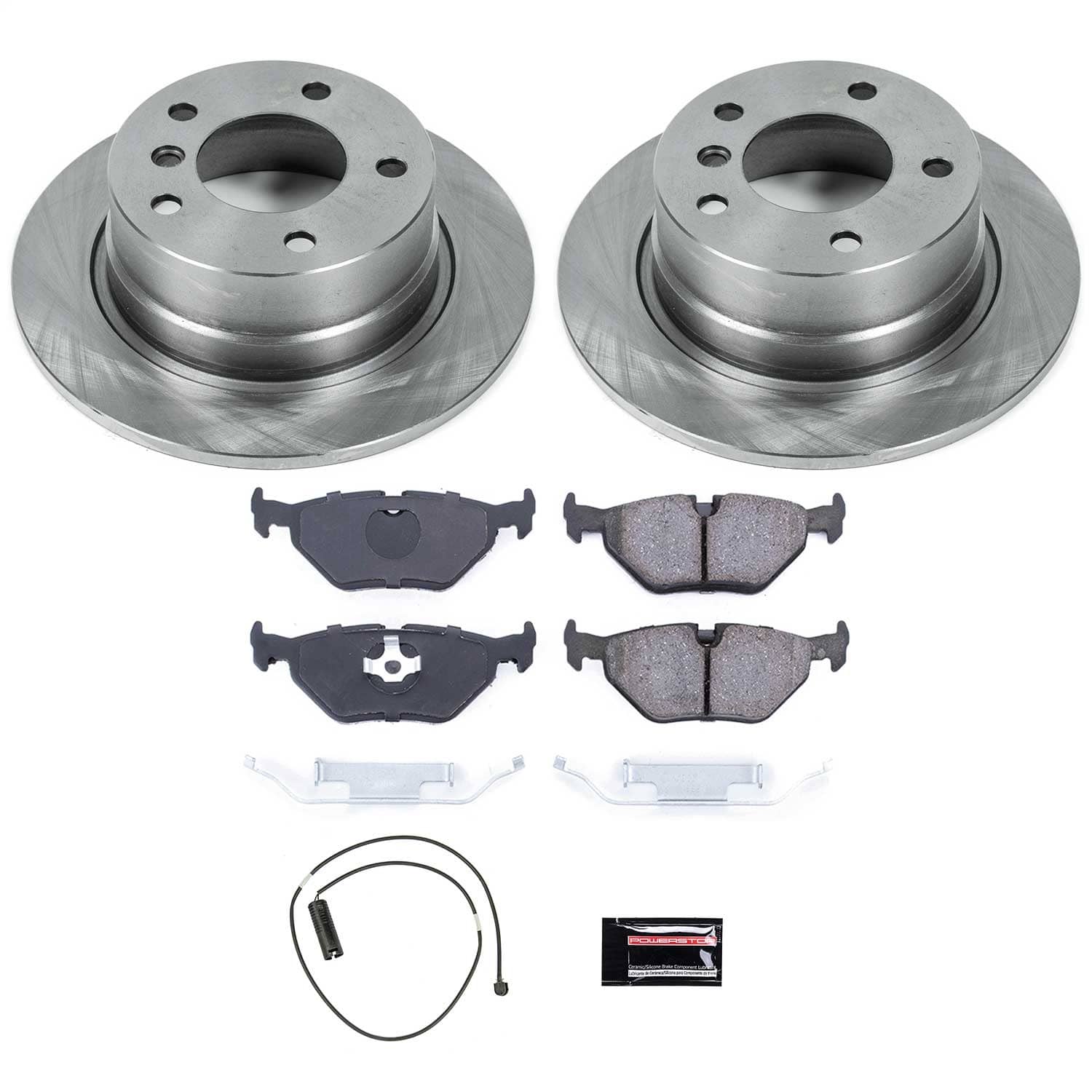 Power Stop - KOE593 - Rear - Disc Brake Pad and Rotor Kit